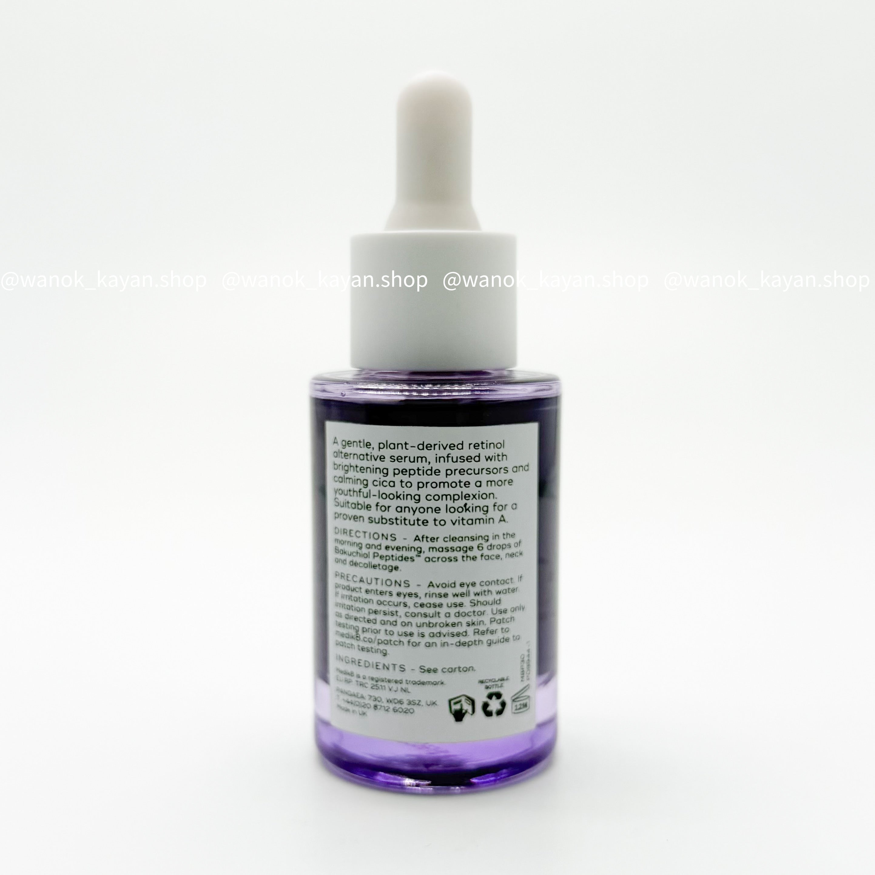 Medik8 補骨脂酚抗氧化精華 30ml Medik8 BAKUCHIOL PEPTIDES Retinol Alternative Peptide-Infused Serum