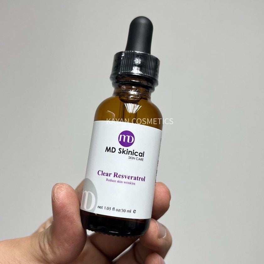 彈性蛋白 包順豐 MD Skinical 10%白藜蘆醇勝肽精華30ml  MD淨妮透 白藜蘆醇 MD Skinical SKIN CARE Clear Resveratrol