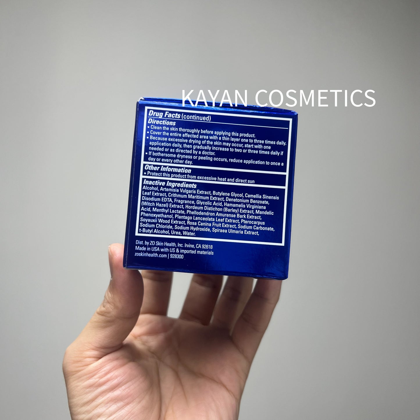 28年日期 控油爽膚棉 包順豐 美國ZO skin health Oil Control Pads 水楊酸抗菌控油爽膚棉 60片 ZOskin