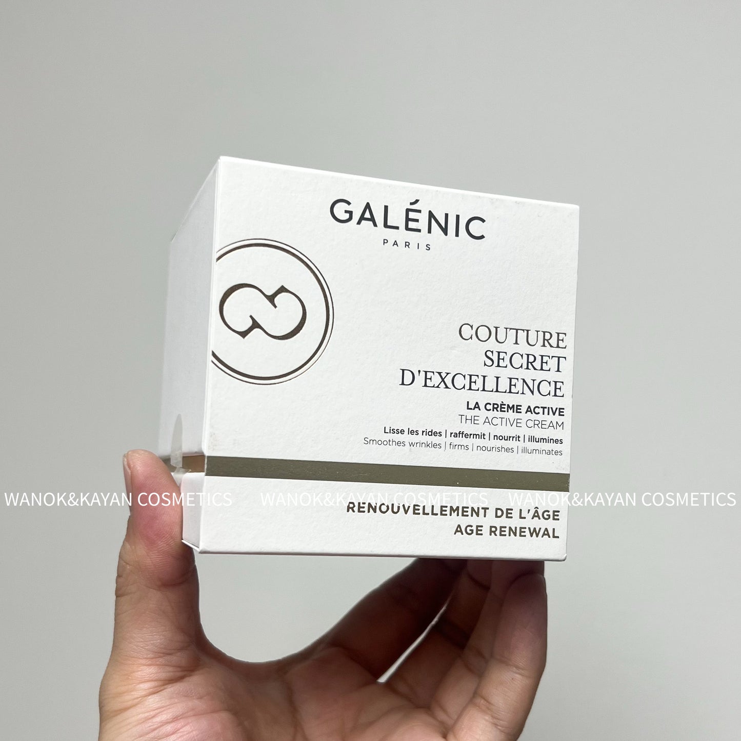 包順豐 法國 GALENIC 科蘭黎 雪藻面霜緊致抗皺淡紋煥亮抗老 50ml OUTURE SECRET D'EXCELLENCE LA cream ACTIVE THE ACTIVE CREAM