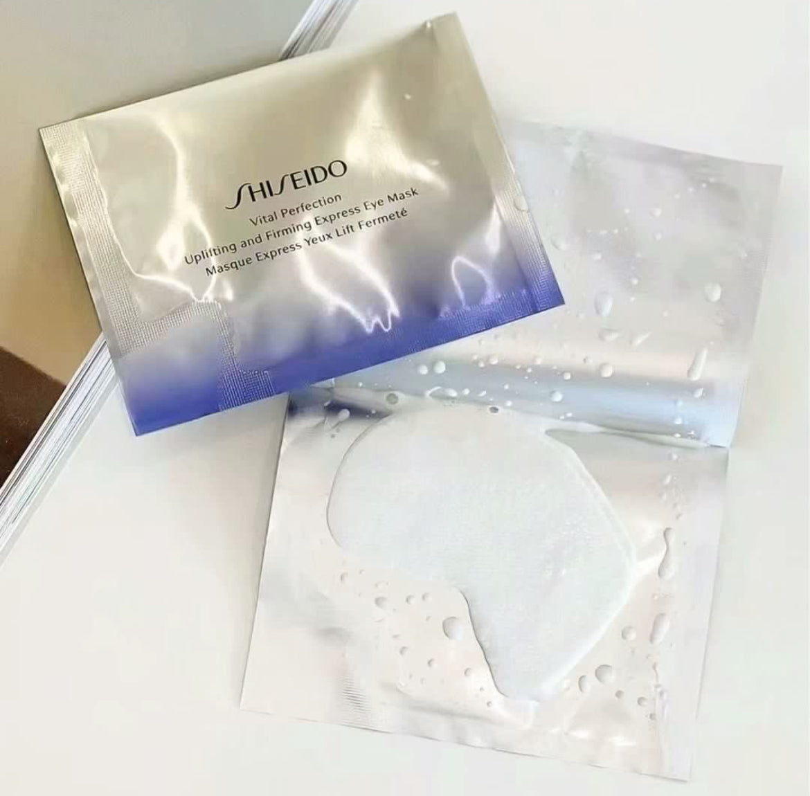 10對$199 包順豐 資生堂 Shiseido 資生堂Shiseido 賦活瞬效提拉眼膜 Vital Perfection Uplifting and Firming Express Eye Mask