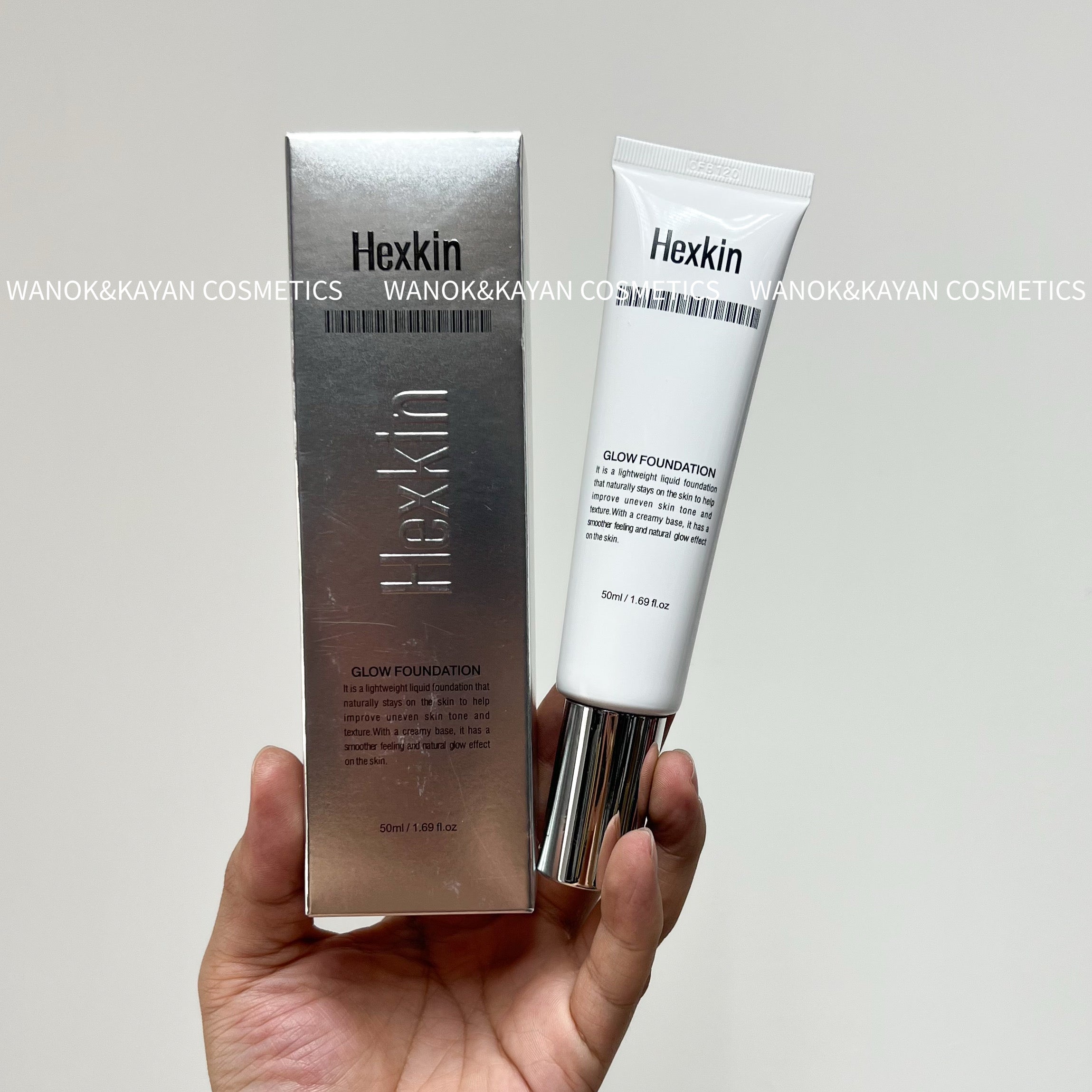 HEXKIN 回頭霜發光粉底液  GLOW FOUNDATION 50ml