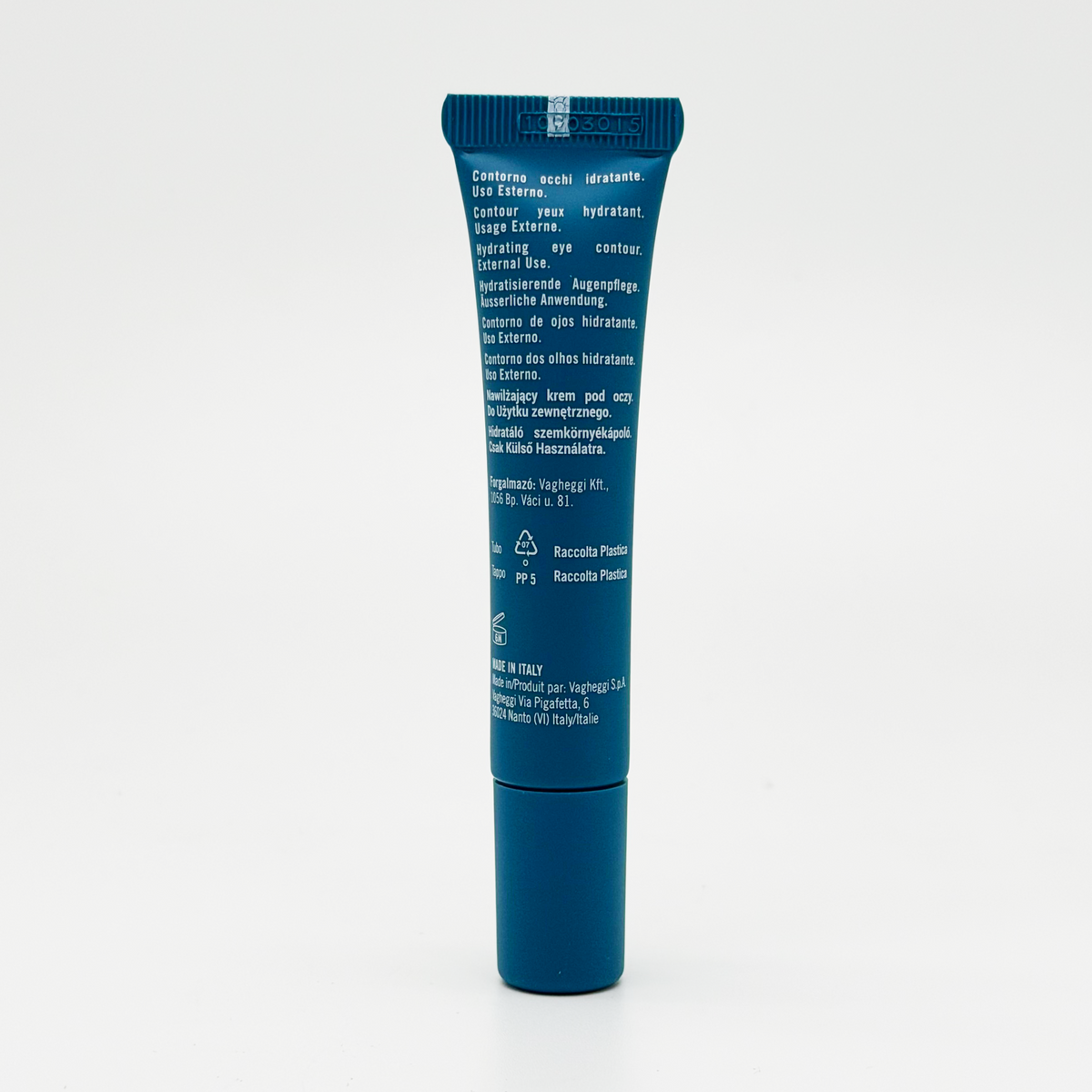 VAGHEGGI 瞬效水亮眼霜 15ml VAGHEGGI Rehydra Hydrating Eye Contour Rehydra 水凝透亮保濕眼霜
