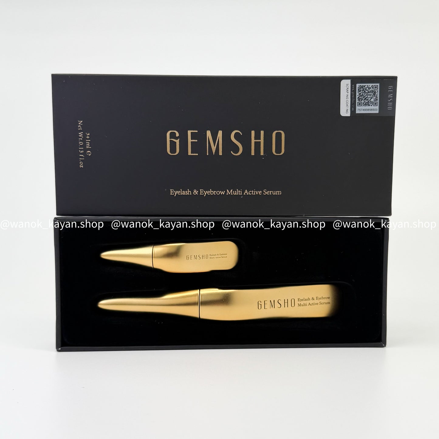 防偽正貨 包順豐 美國 Gemsho 增長睫毛液3ml+1ml極速增長睫毛液人氣之選 。GEMSHO Eyelash & Eyebrow Multi Active Serum