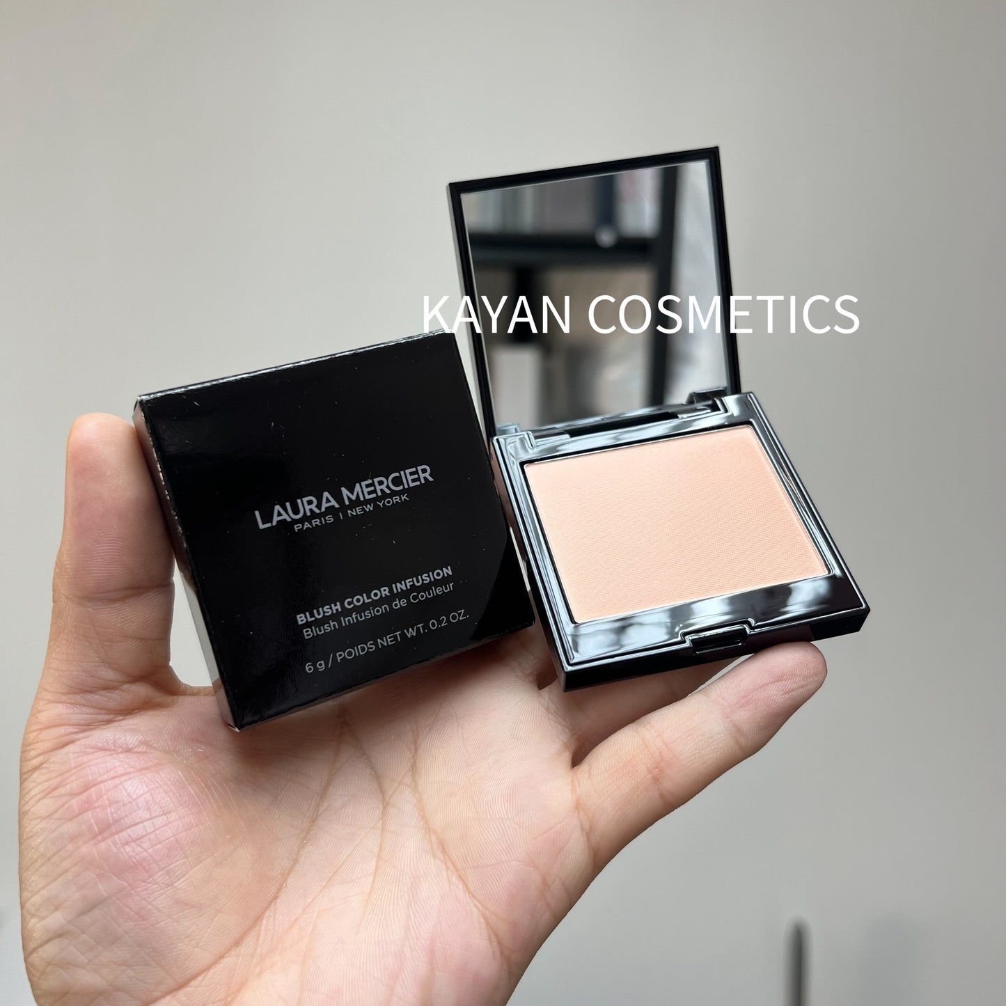 包順豐 Laura Mercier 羅拉LM 腮紅Ginger/Chai/Bellini/Guava 6g  BLUSH COLOR INFUSION Blush Infusion de Couleur