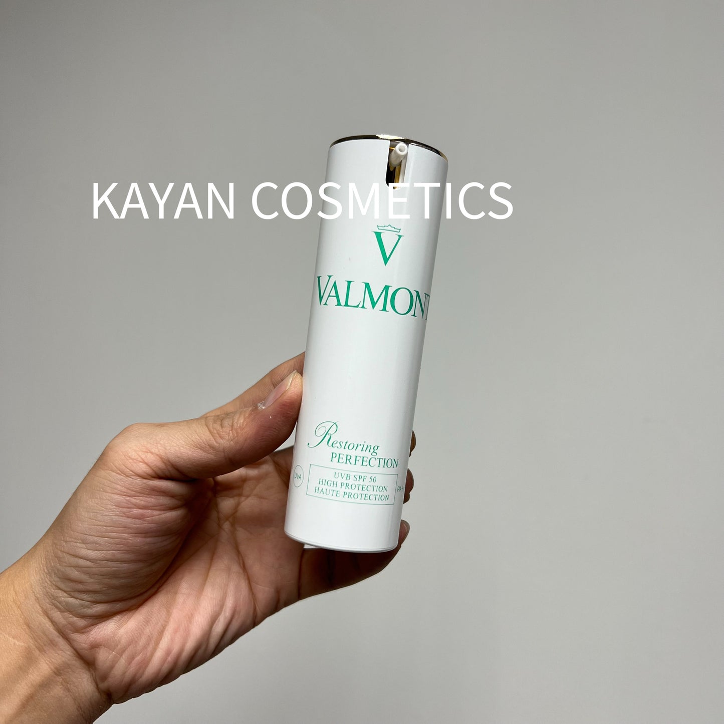 包順豐 Valmont 法爾曼 清透亮顏修護隔離防曬霜 30ml Restoring PERFECTION  SPF50 PA++++