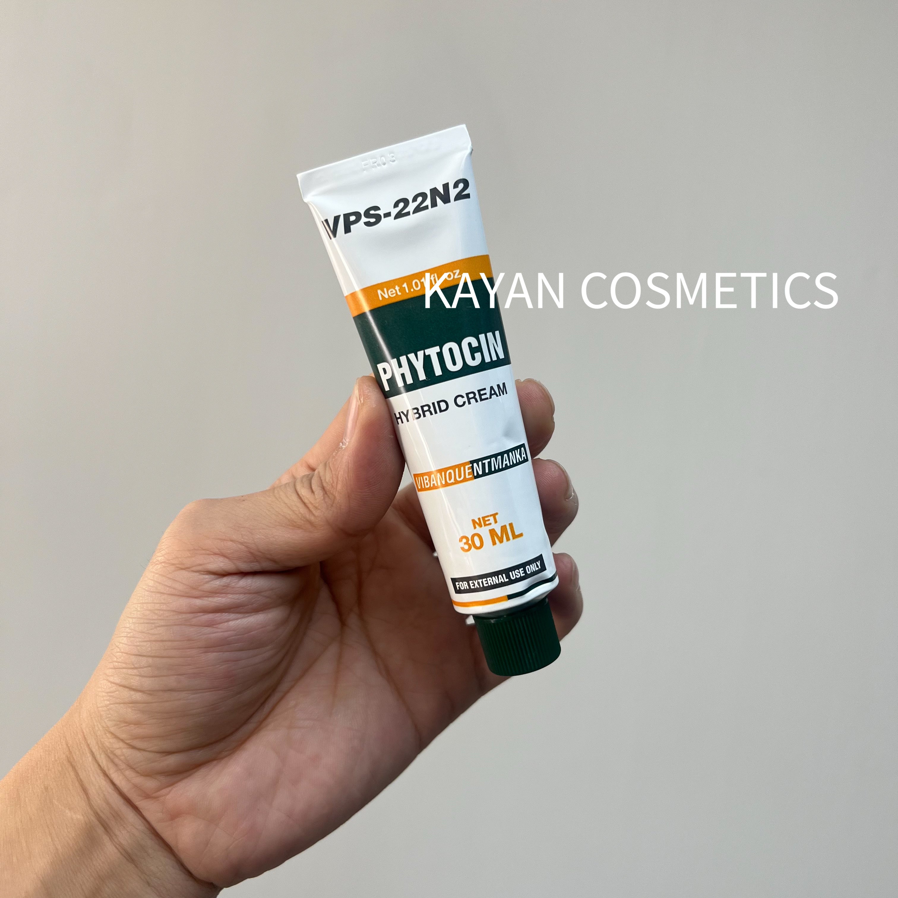 包順豐 韓國院線 PHYTOCIN 再生修復霜 VQM面霜退紅鎮 VPS-22N2 VOM  VQM Phytocin Hybrid Cream 超素顏30ML (凹凸洞救星)