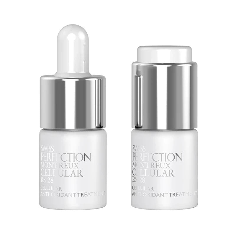 swiss perfection sp牛奶仔安瓶精華液 Swiss Perfection RS-28 Cellular Anti-Oxidant Treatment 活細胞美白多重抗氧化精華素套裝