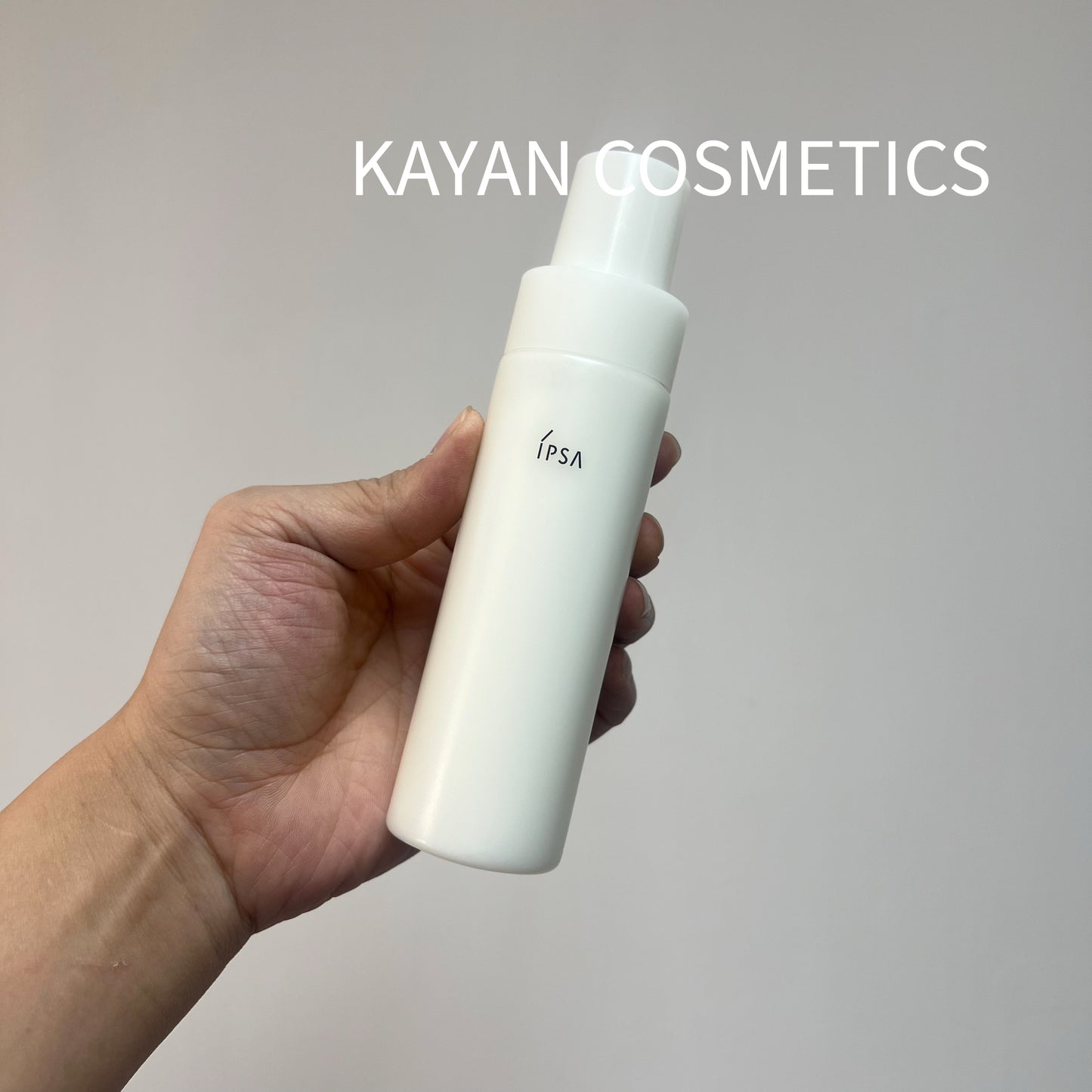 包順豐 IPSA 茵芙莎 水潤保濕潔面乳 125ml CLEANSING MOISTURE FOAM