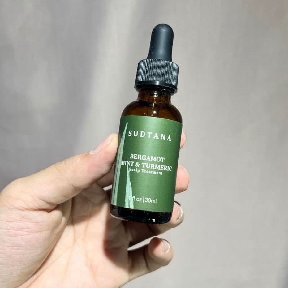 養護頭皮 包順豐 Sudtana 頭皮精華 30ml 頭髮滋養修復 SUDTANA BERGAMOT MINT & TURMERIC Scalp & Roots evival Treatment