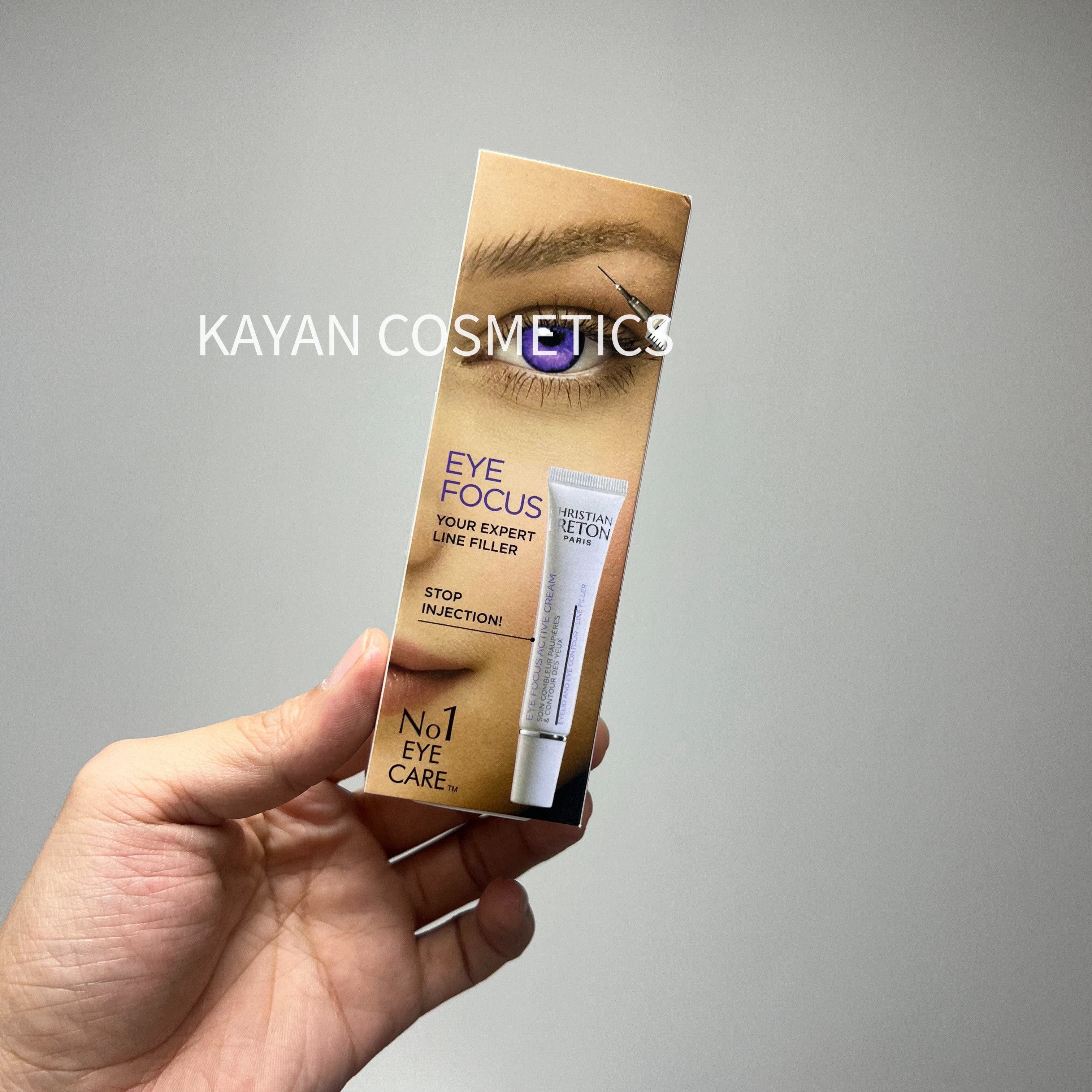 cb christian breton Eye Focus Active Cream 賦活平紋特效眼霜 15ml  EYE FOCUS YOUR EXPERT LINE FILLER
