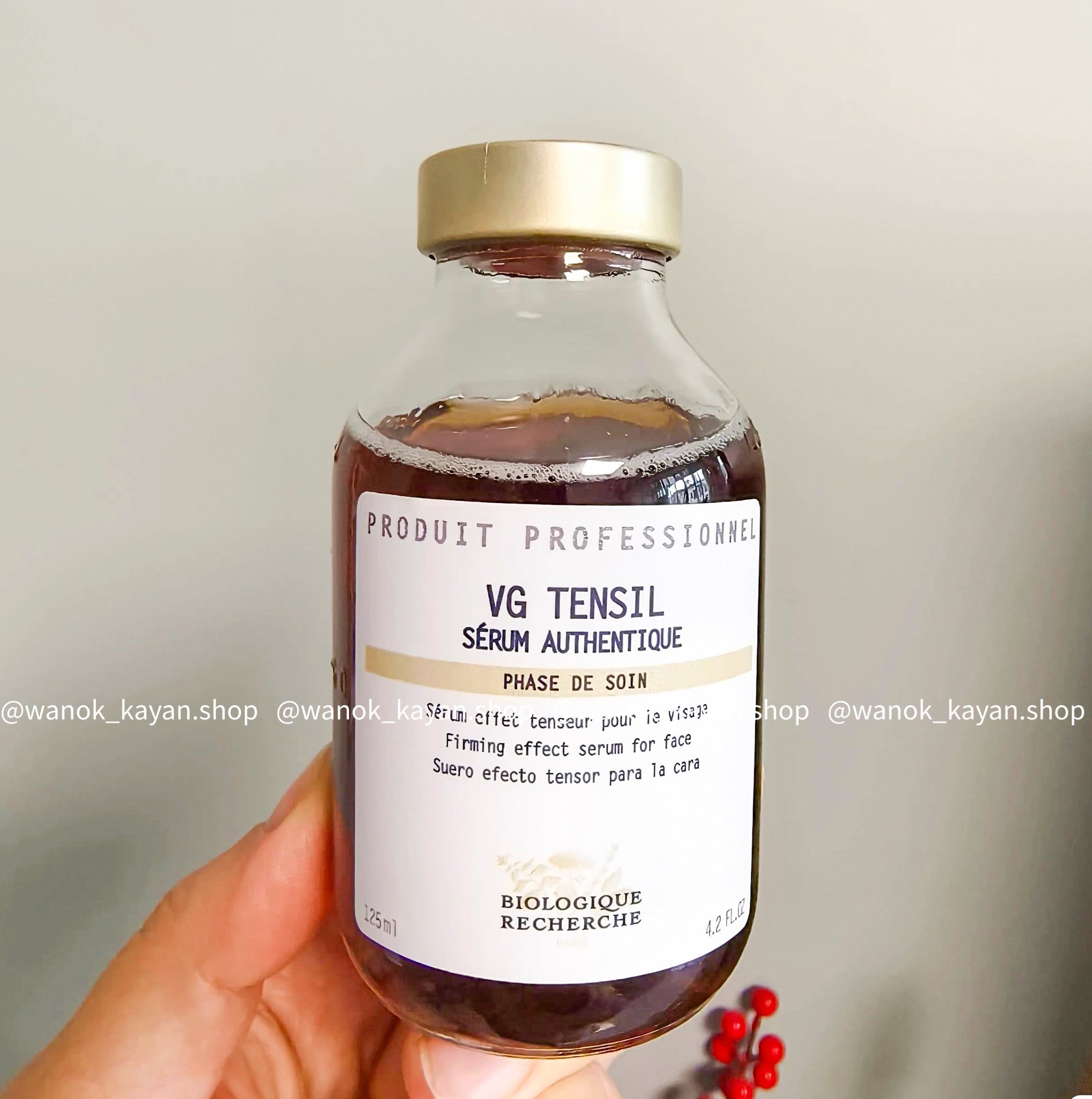 BIOLOGIQUE RECHERCHE 原液之謎 植物緊緻精華液 VG TENSIL SERUM AUTHENTIQUE