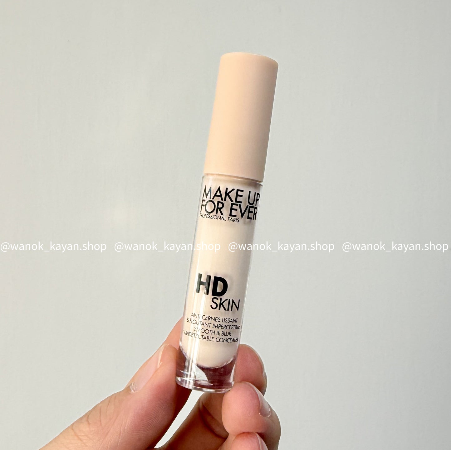 包順豐 MAKE UP FOR EVER HD SKIN高清隱形遮瑕霜 遮瑕液膏膠原棒高清無痕遮瑕筆隱形毛孔遮蓋黑眼圈痘印持久 4.7ml MAKEUP FOR EVER HD SKIN