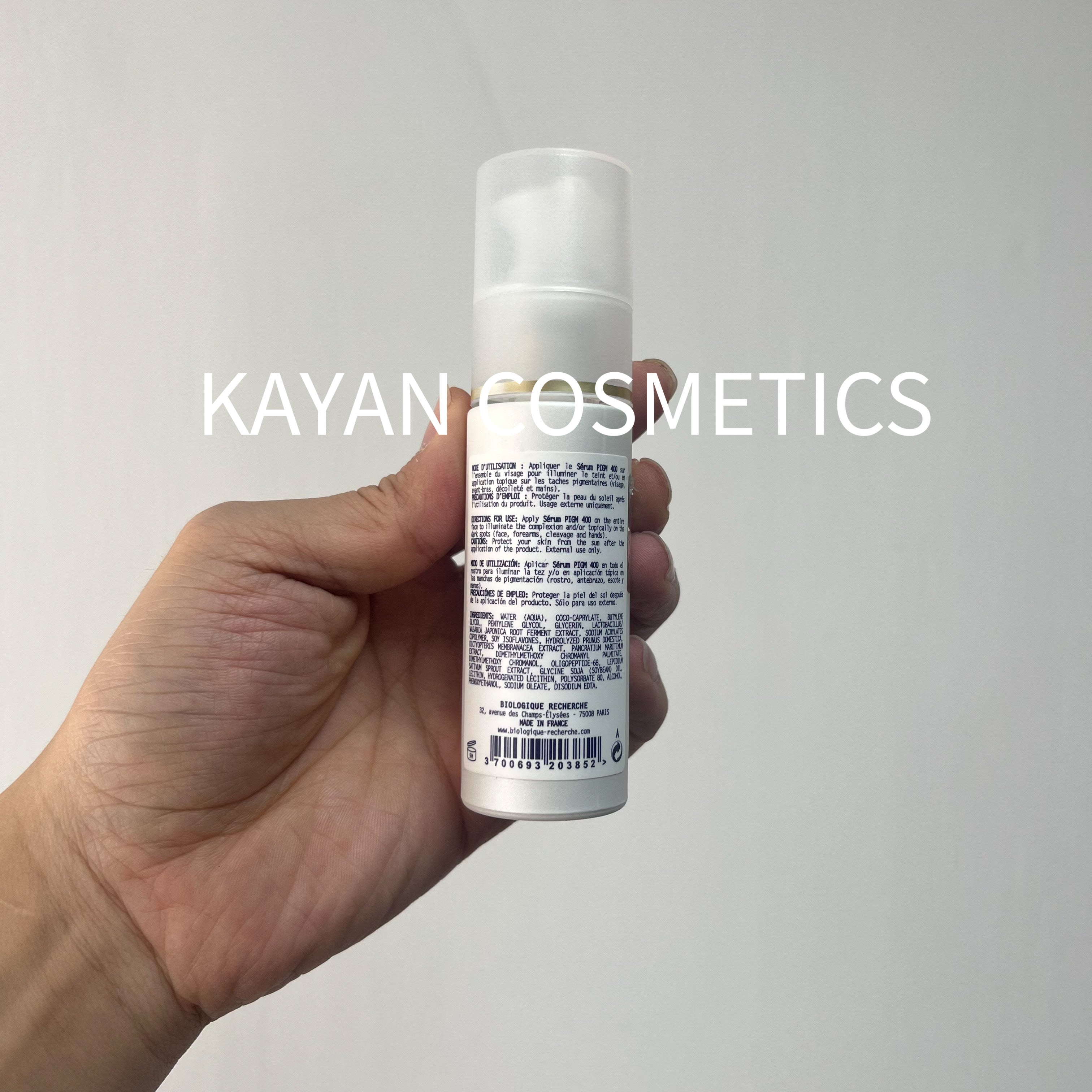 Biologique Recherche 原液之謎 SERUM PIGM 400亮膚煥顏精華30ml 100ml SERUM PIGM 400 美白光澤抗斑精華液 30ml