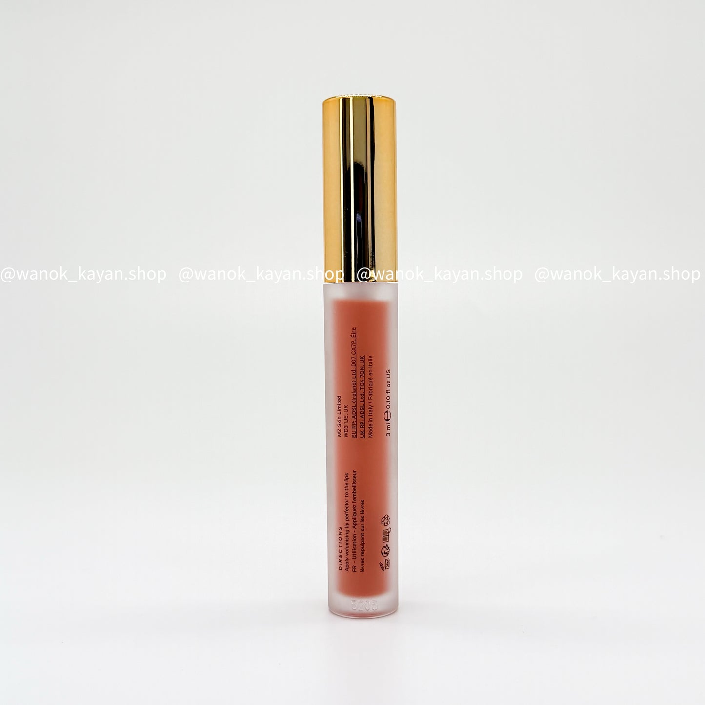 包順豐 英國 mzskin MZ Skin Volumising Lip Perfector 豐盈潤色唇彩/豐唇精華  mz skin 2%玻尿酸豐滿唇部 3ml