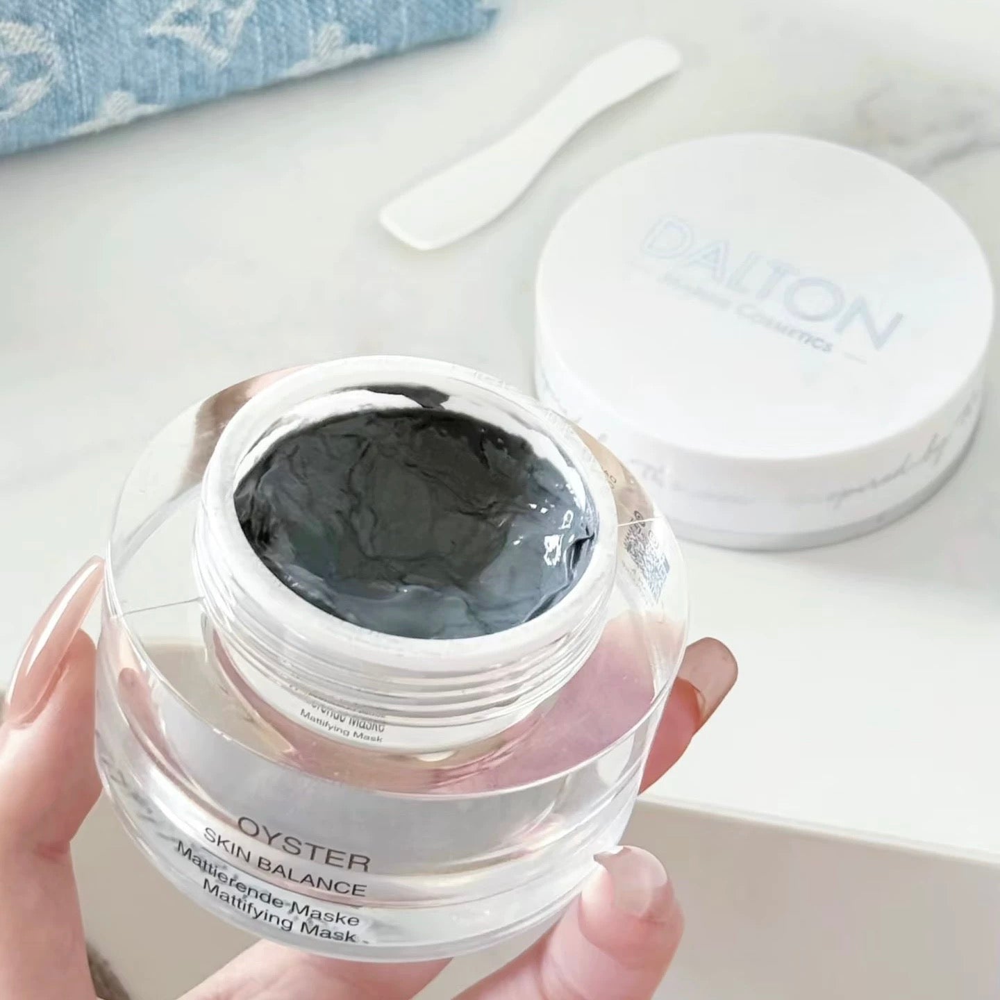 Dalton 肌膚均密面膜牡蠣面膜去黑白頭緊致收毛孔泥膜 50ml DALTON OYSTER SKIN BALANCE Mattierende Maske Mattifying Mask 50ml