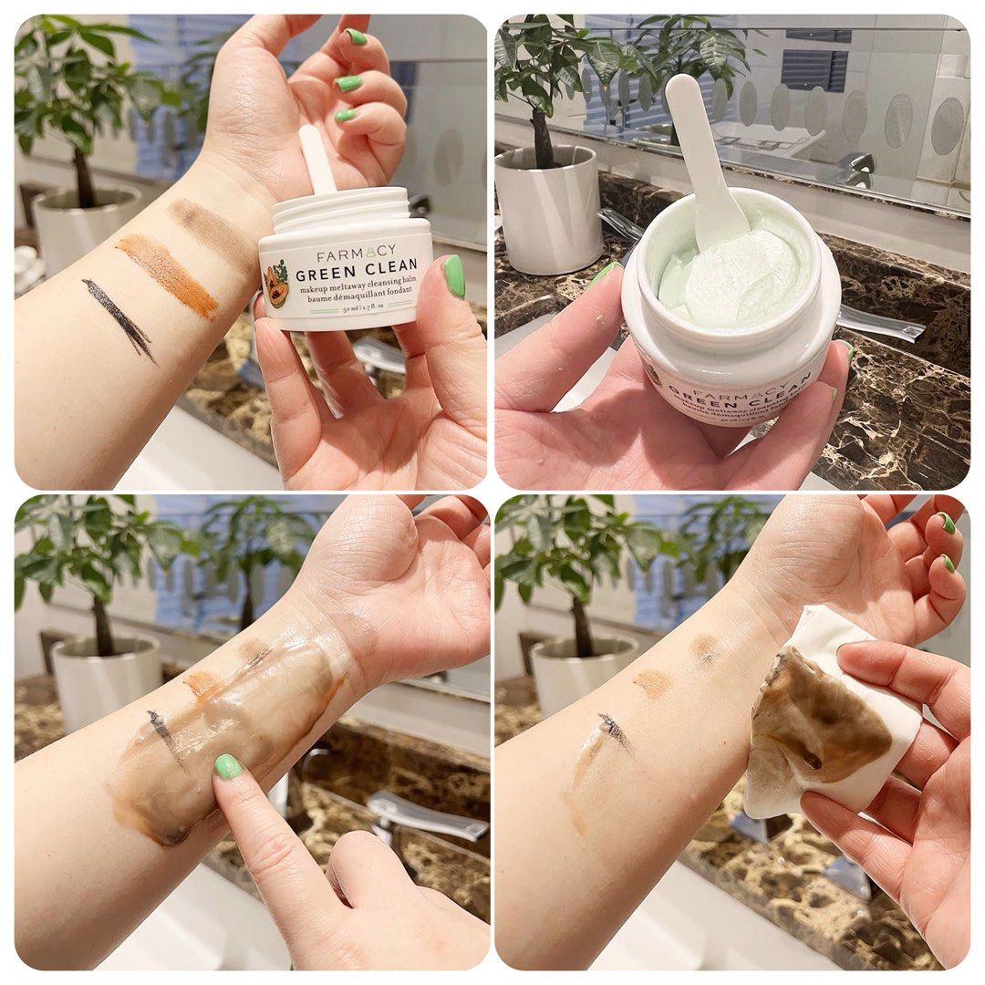 200ml farmacy 卸妝膏 法沫溪卸妝膏green 清潔潔面膏100ml GREEN CLEAN makeup meltaway cleansing balm baume démaquillant fondant