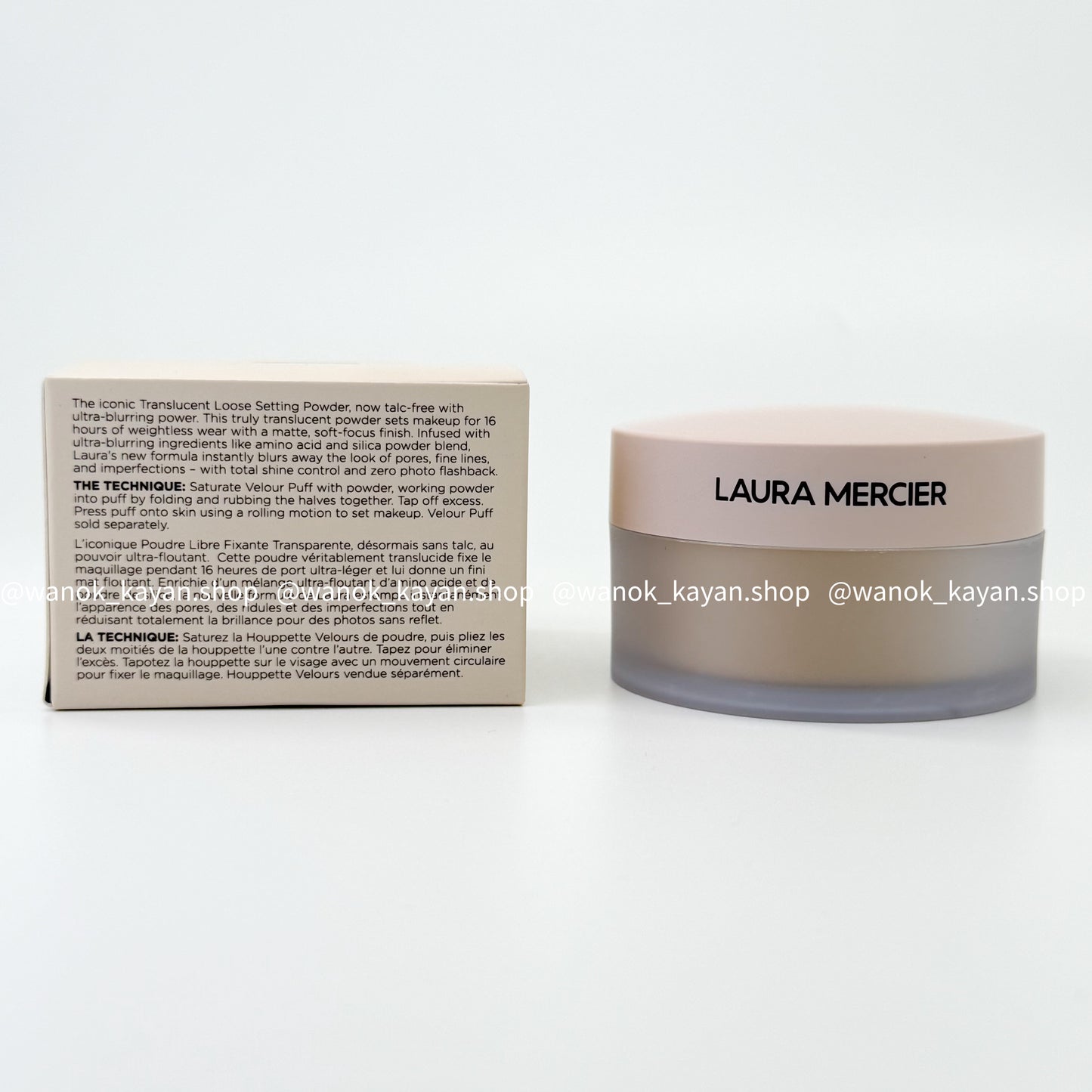 Laura Mercier 蘿拉蜜思 柔焦保濕蜜粉 粉蓋散粉20g 半透明蜜粉 LAURA MERCIER TRANSLUCENT LOOSE SETTING POWDER ULTRA-BLUR
