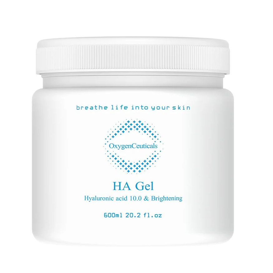 OxygenCeuticals HA Gel 玻尿酸保濕美白凝膠 水氧爆彈面霜 600ml