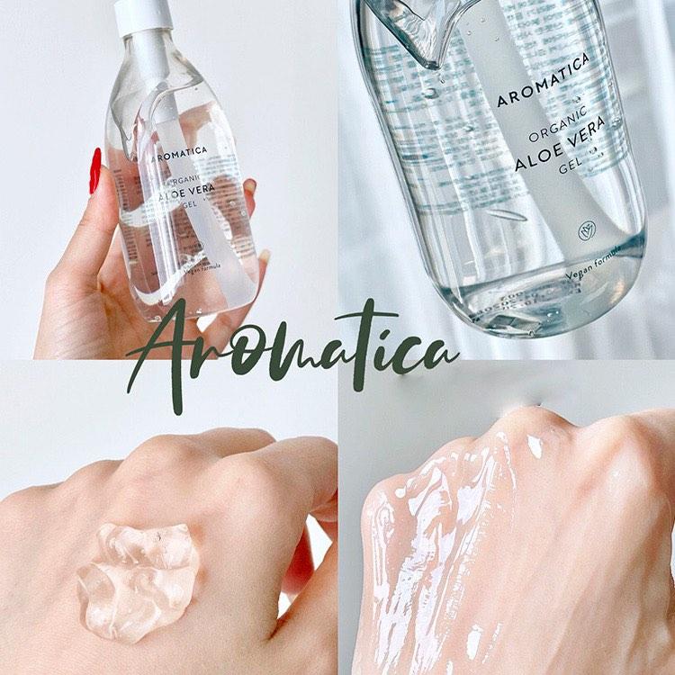 包順豐 韓國 Aromatica Soothing Aloe Vera Gel 蘆薈保濕舒緩啫喱 300ml