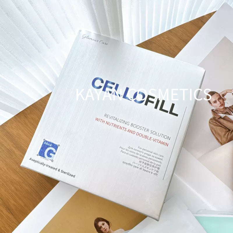 韓國 CELLOFILL 賽羅菲 修復炎痘痘坑修復再生提亮縮毛孔水光安瓶 REVITALIZING BOOSTER SOLUTION WITH NUTRIENTS AND DOUBLE-VITAMIN