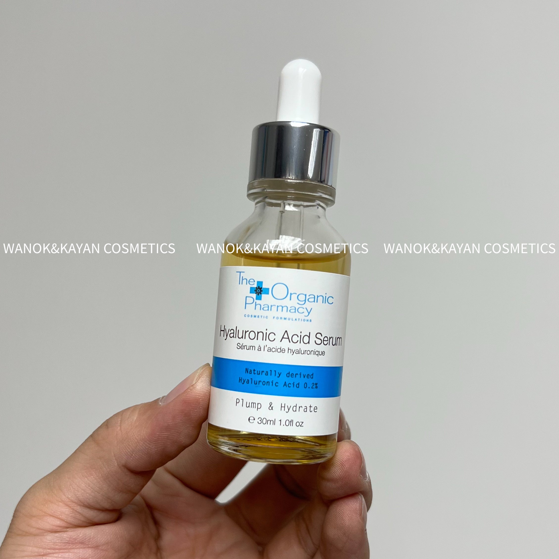 The Organic Pharmacy 玻尿酸豐潤精華 30ml Hyaluronic Acid Serum Plump and Hydrate Smooth Fine Lines and Wrinkles
