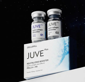 JUVEPLUS 童顏膠原蛋白提升精華液 CELLOFILL JUVE Plus REVITALIZING BOOSTER Hydro collagen dual effector PDLLA + HA 100mg+5ml