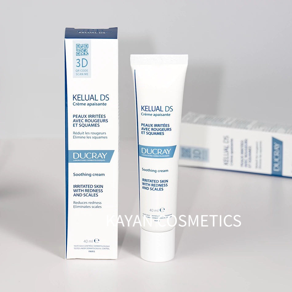 包順豐 KELUAL DS 護蕾 Kelual 維穩保濕DS乳脂溢性皮膚面霜 40ml DUCRAY Soothing cream 40ml Ducray Kelual DS 舒缓霜