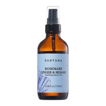 Sudtana 迷迭香生薑芝麻提振身體按摩油 120ml Rosemary Ginger & Sesame Uplifting Body Oil