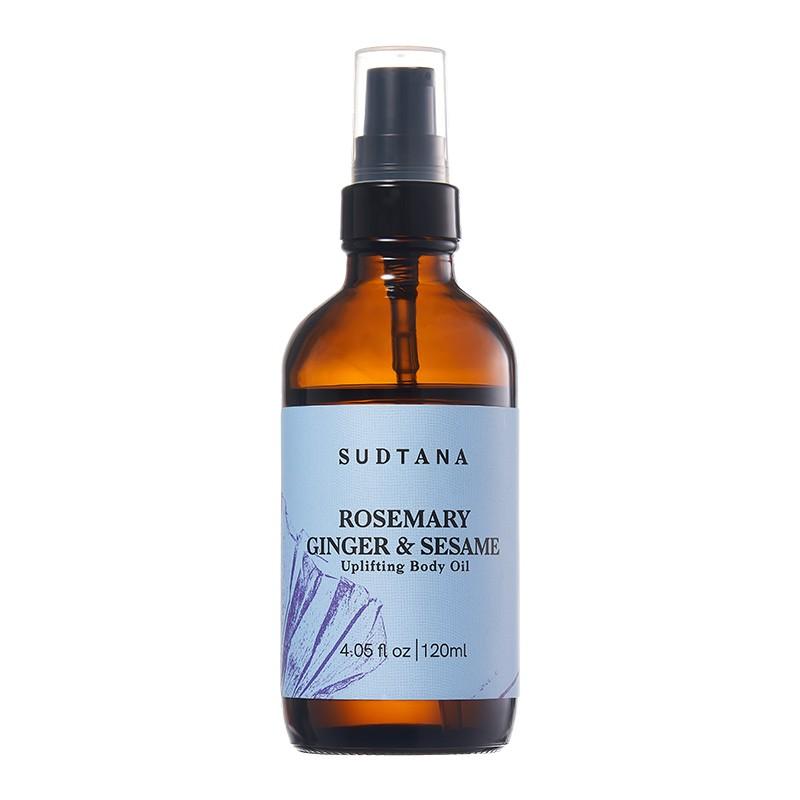 Sudtana 迷迭香生薑芝麻提振身體按摩油 120ml Rosemary Ginger & Sesame Uplifting Body Oil