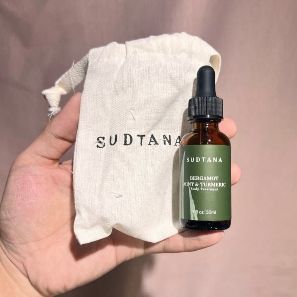 Sudtana 頭皮精華 佛手柑薄荷薑黃強韌固髮頭皮髮根精華 30ml  Bergamot Mint & Turmeric Scalp & Roots Revival Treatment