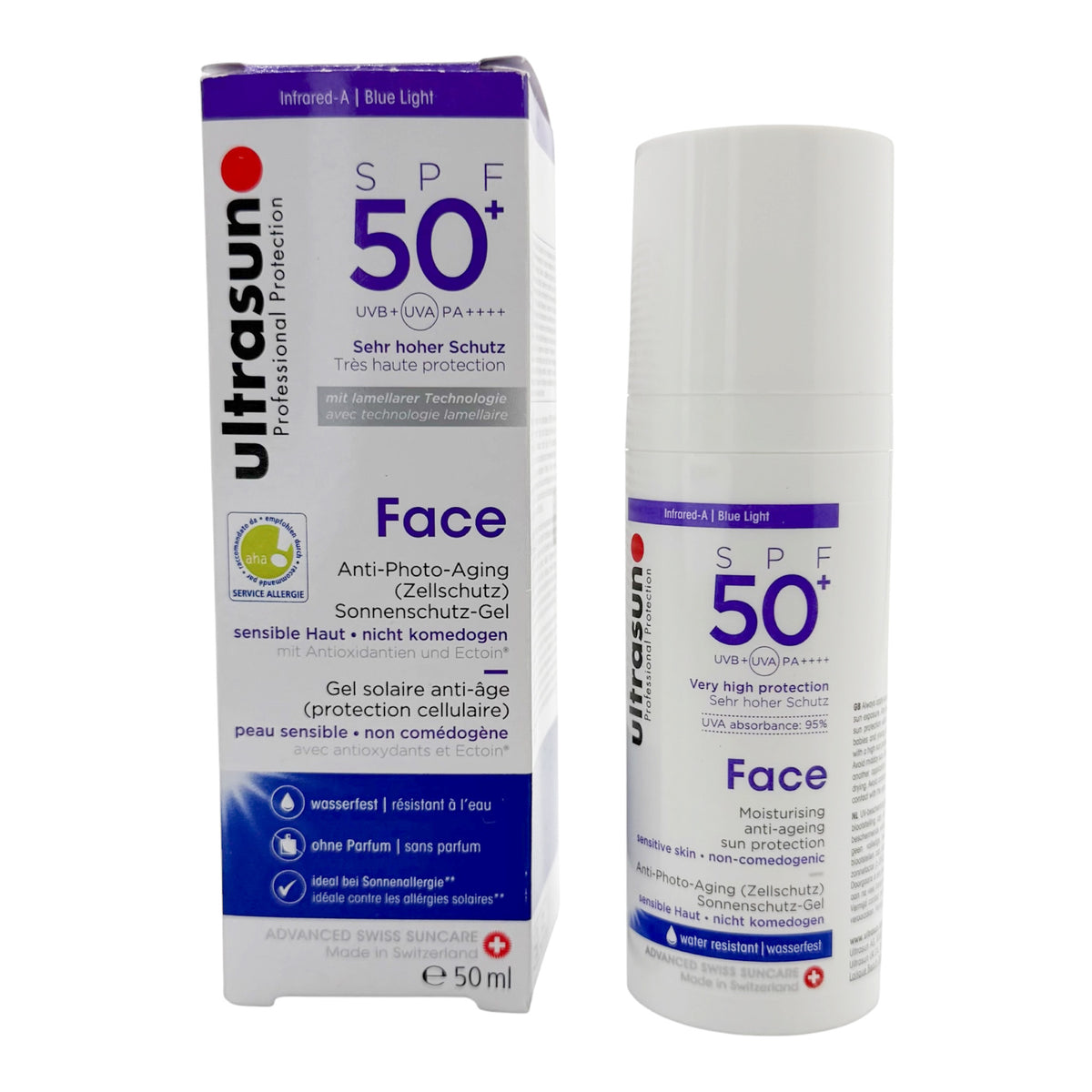 Ultrasun Face SPF 50+ 護顏修護防曬乳 50ml Ultrasun Face Anti-Ageing Formula Sun Protection SPF 50+