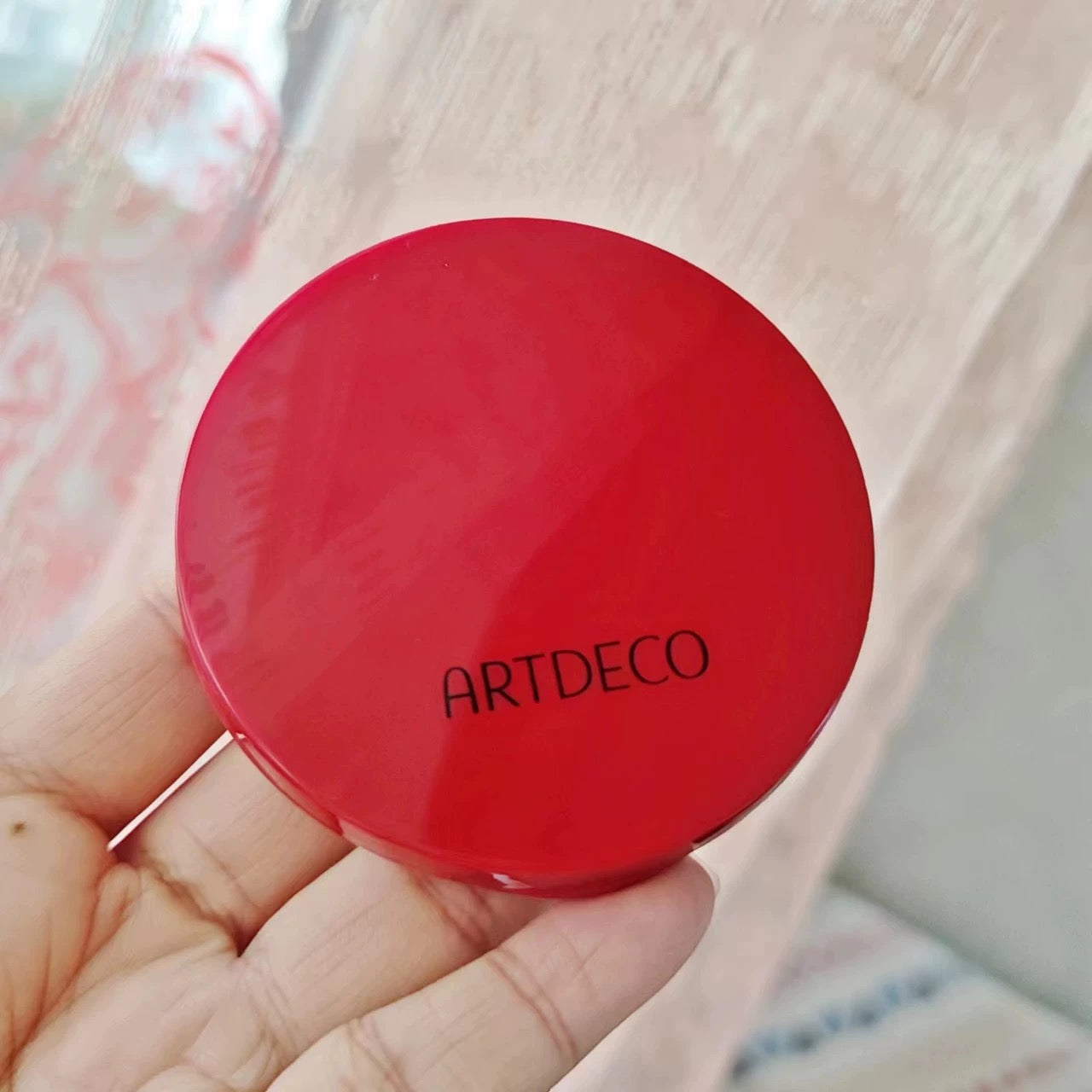 ARTDECO 雙色腮紅 3D修顏粉餅 自然蜜桃色 10g ARTDECO Blush Couture Fard à Joues Couture Zweifarbiger Blusher