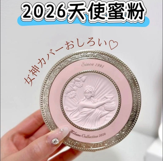2026新版包順豐 日本 Kanebo 嘉娜寶 天使蜜粉餅 GR版定妝控油持久透亮帶粉刷 30g   Milano Collection