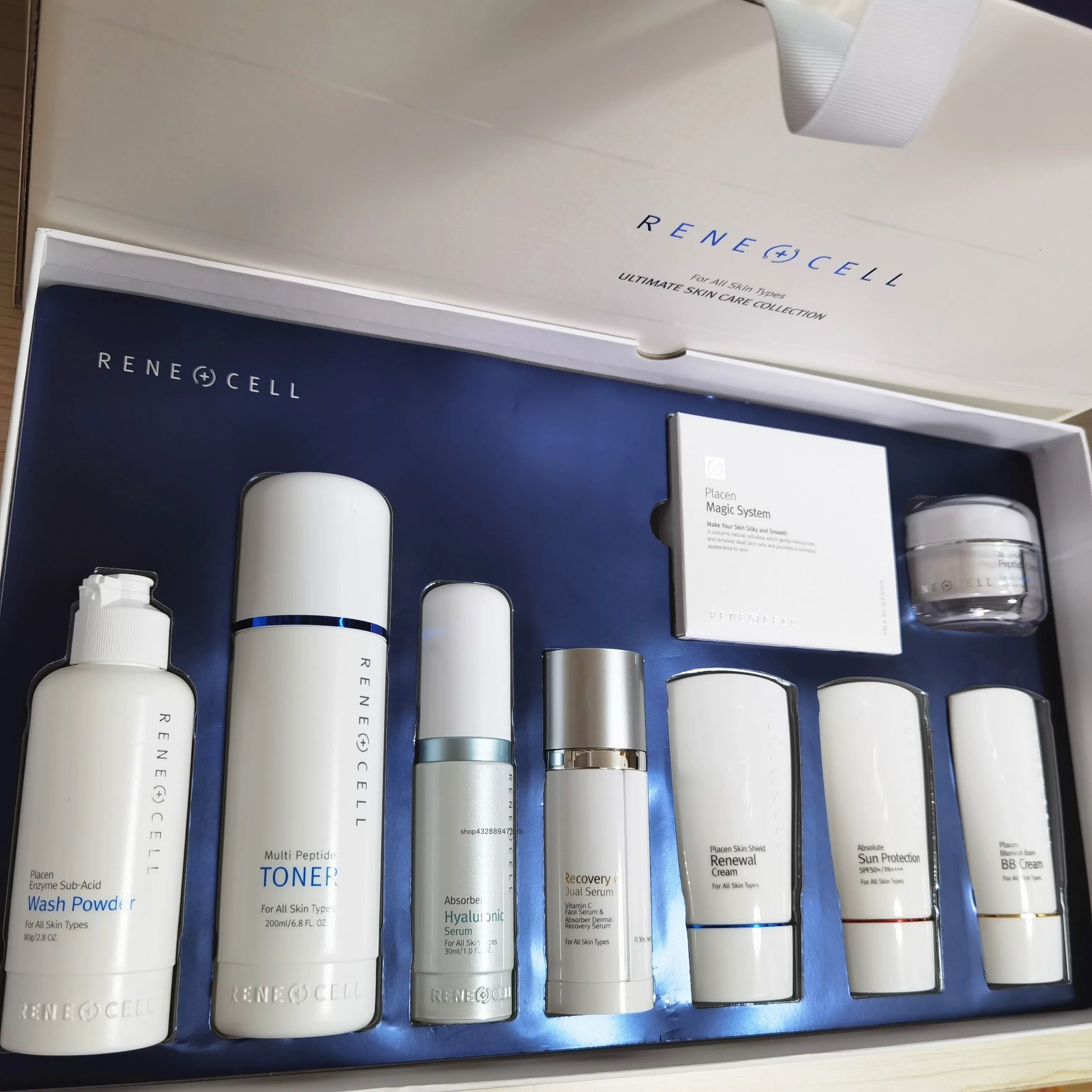 Rene-cell 10件保養禮盒 Ultimate Skin Care Collection
