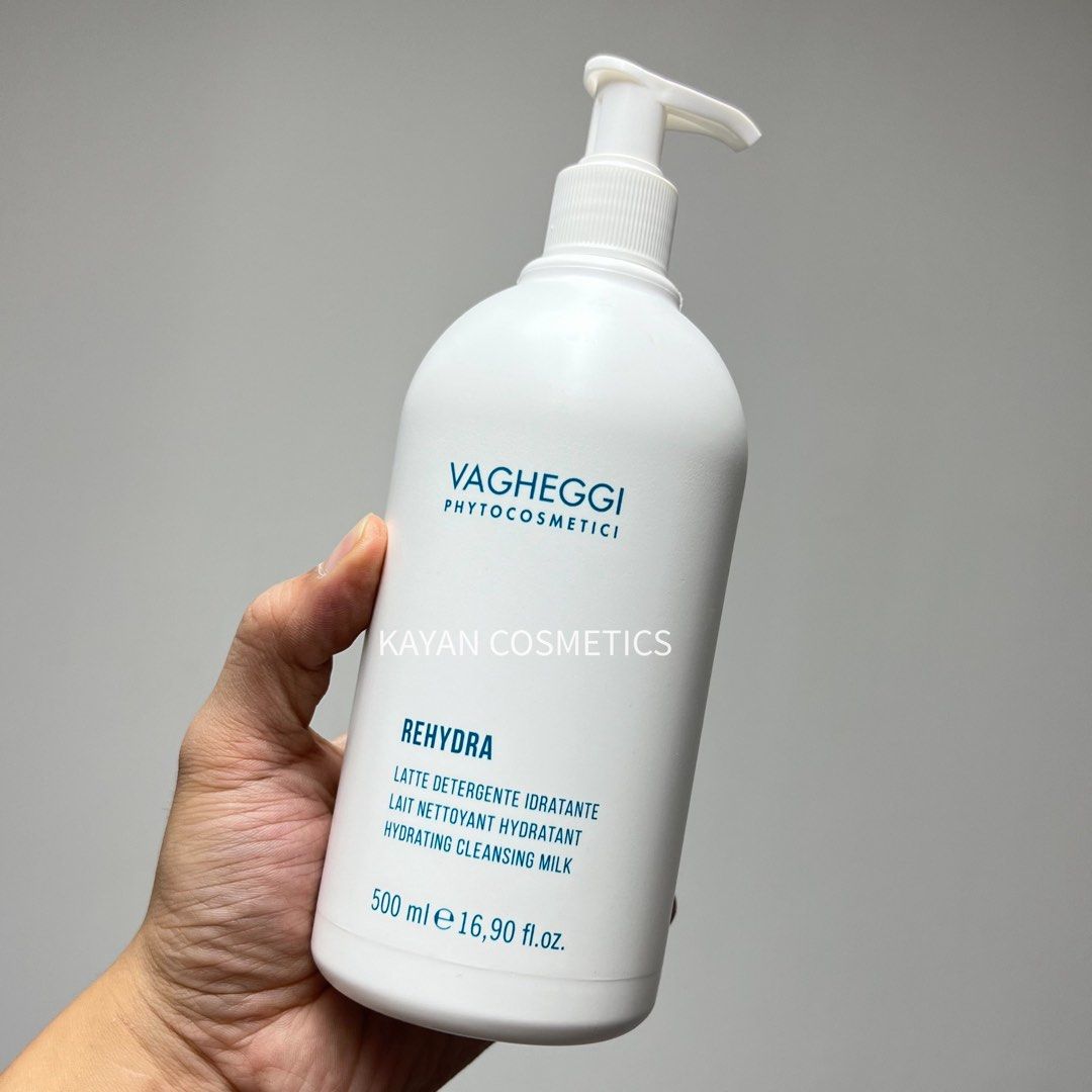 新日期 包順豐 意大利 VAGHEGGI 韻姿  水凝保濕潔面乳500ml HYDRATING CLEANSING MILK 水凝透亮爽膚水 500ml HYDRATING TONIC