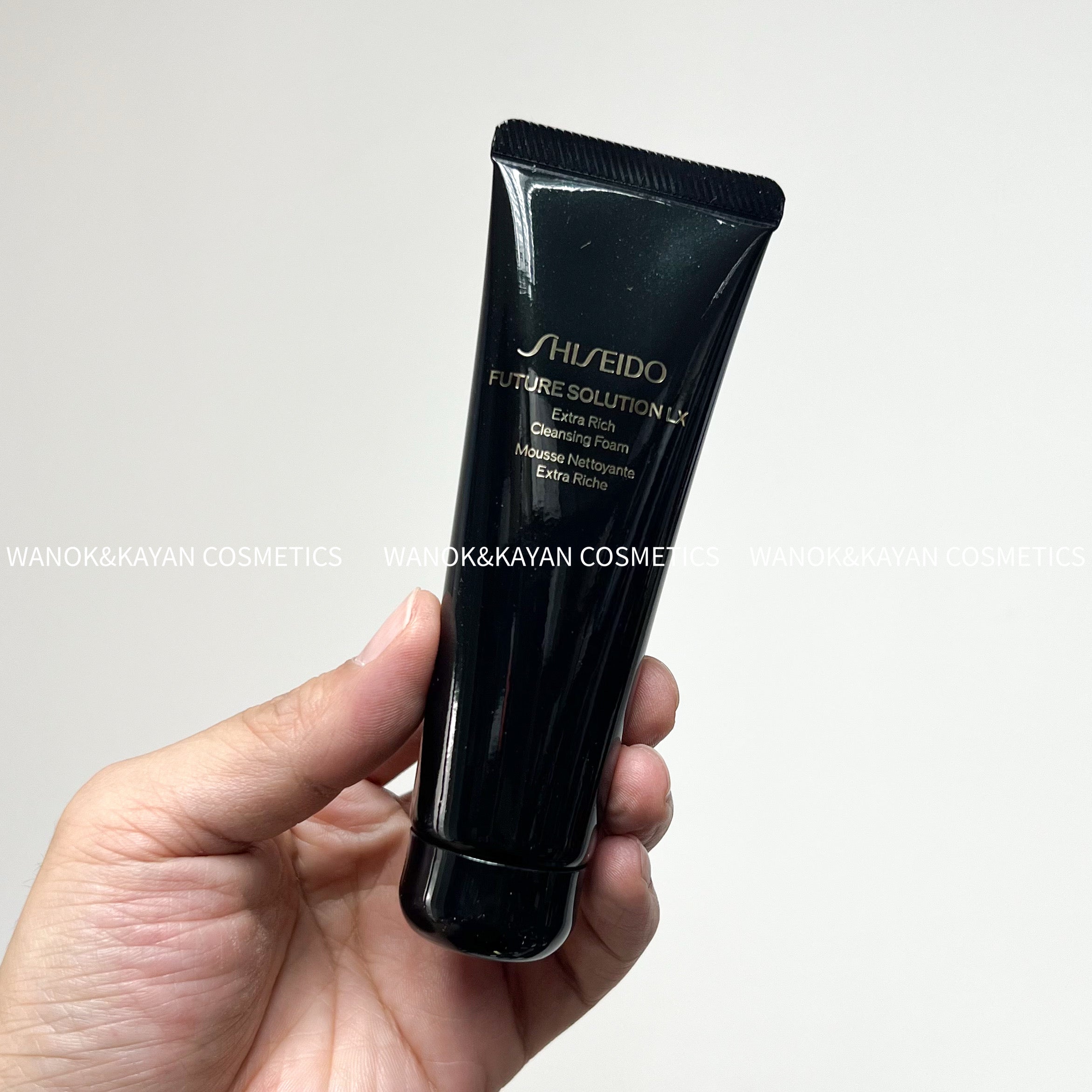 SHISEIDO 時光琉璃洗面奶 50ml Shiseido 晶鑽豐盈潔面泡沫  FUTURE SOLUTION LX Extra Rich Cleansing Foam