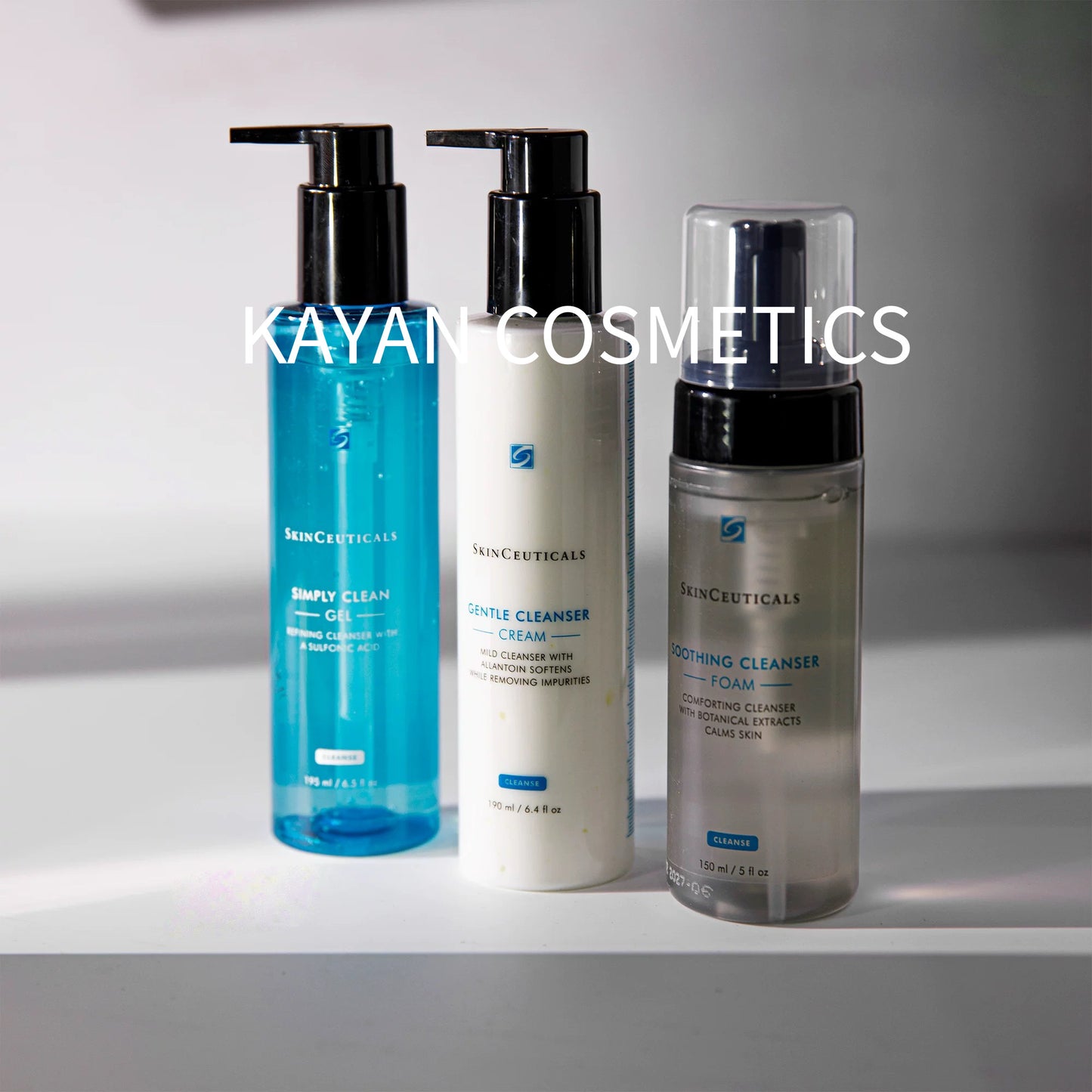 包順豐 美國 SKINCEUTICAlS 修麗可 Simply Clean Gel 清爽潔面啫喱 /Soothing Cleanser Foam 舒緩潔面泡沫 /Gentle Cleanser Cream 溫和洗面乳 卸妝潔面乳