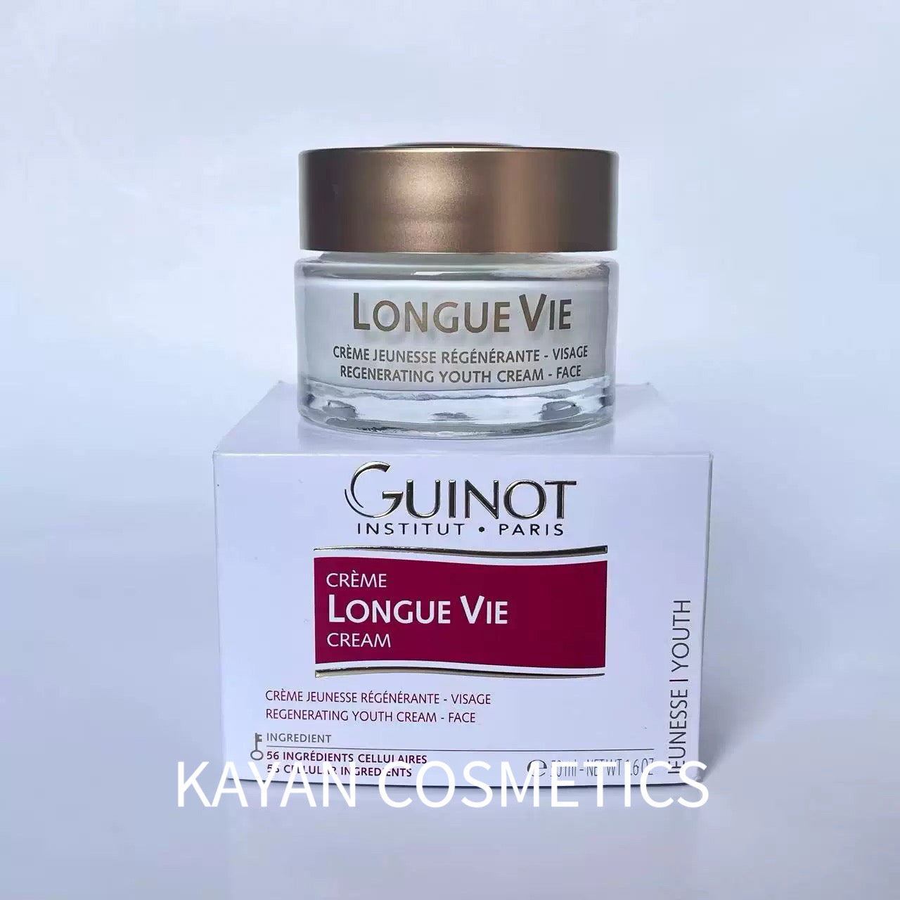 Guinot 細胞養生劑 50ml GUINOT CREME LONGUE VIE CREAM