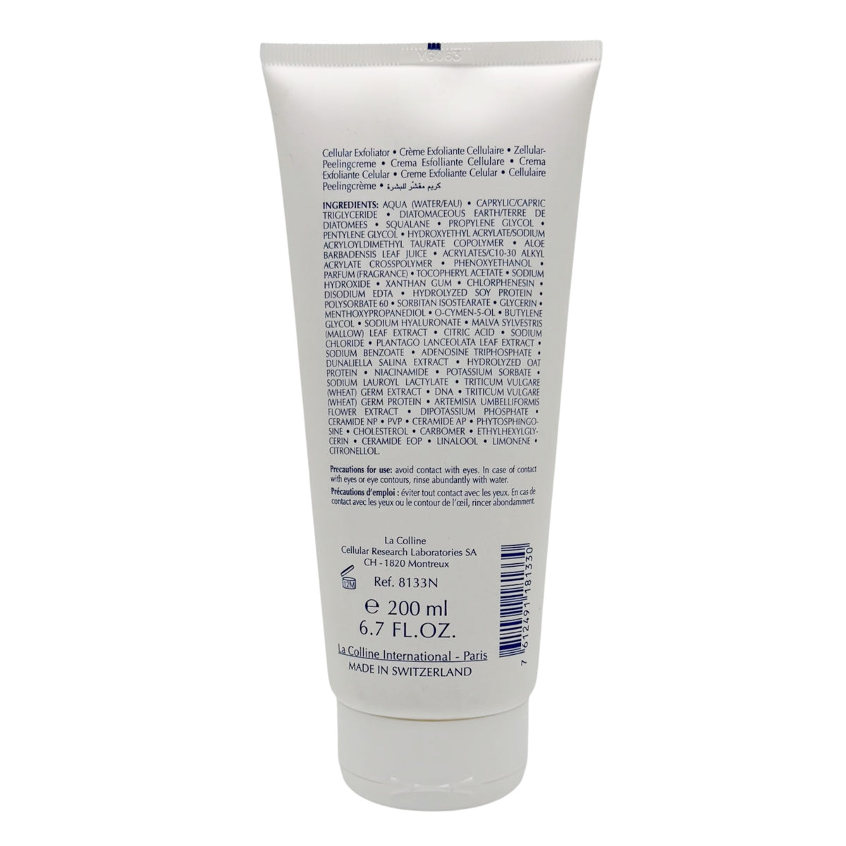 La Colline 活細胞角質磨砂膏 200ml La Colline Active Cleansing Cellular Exfoliator 科麗妍