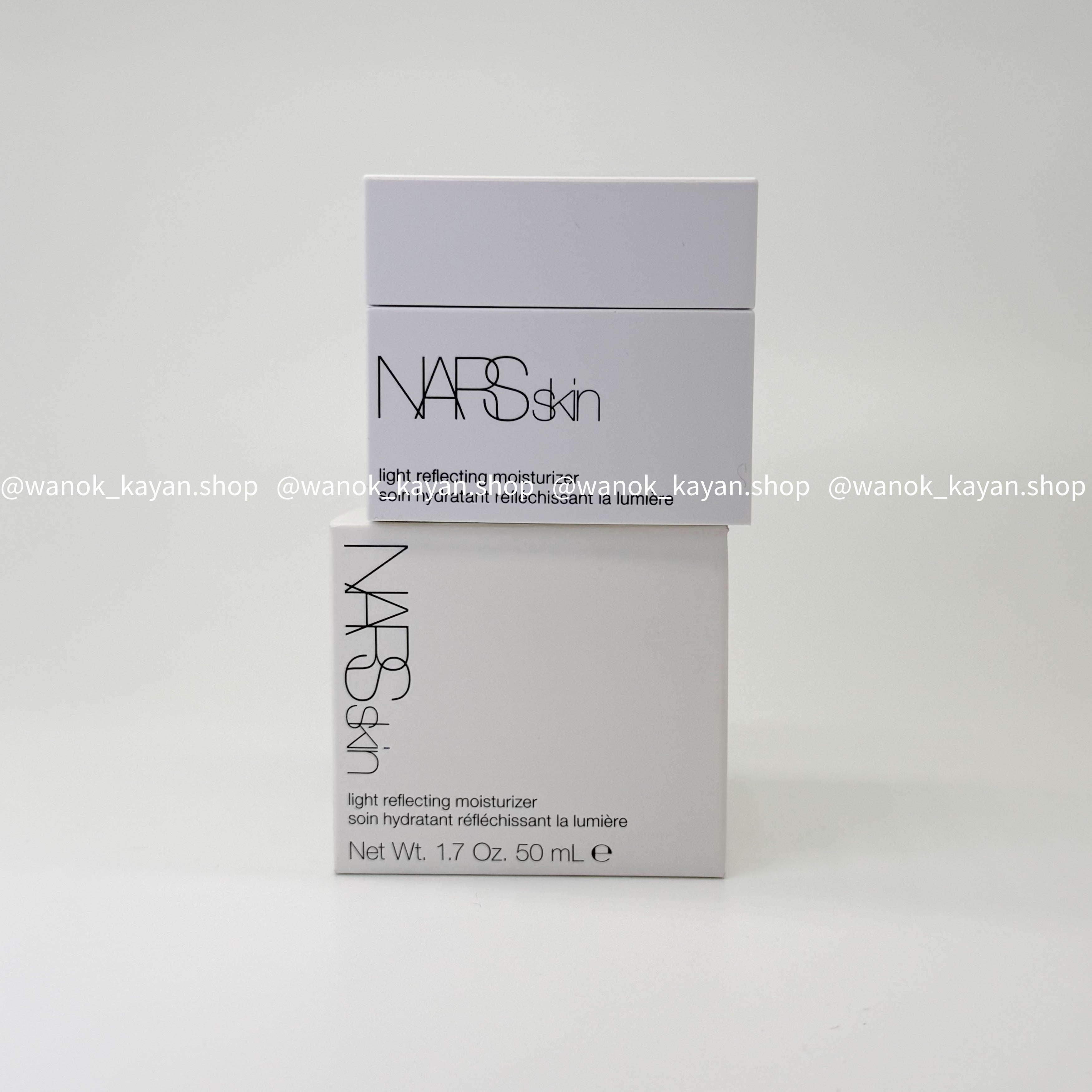 NARS 原生光亮肌水凝霜 Light Reflecting Moisturizer NARS大白霜50ml 妝前大白霜