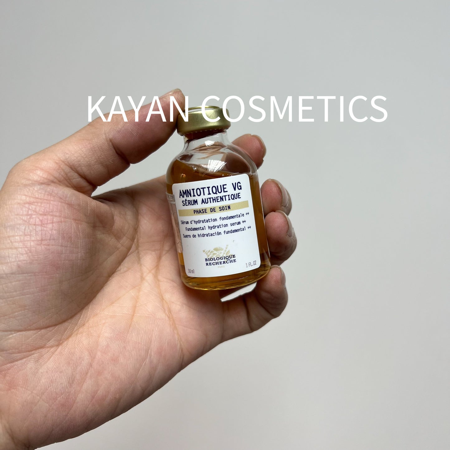 包順豐 原液之謎 法國 BR Biologique Recherche  中層補水原液  30ml  AMNIOTIQUE VG SERUM AUTHENTIQUE