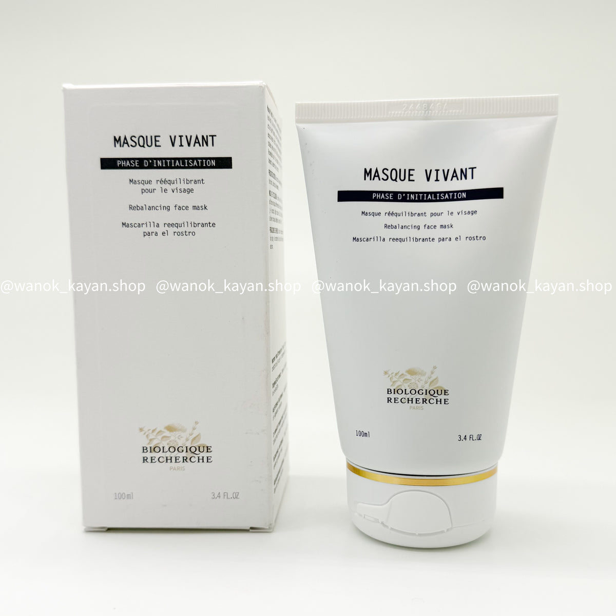 Biologique Recherche BR 原液之謎 活力煥顏面膜 100ml Masque Vivant 油痘肌剋星 或清油面膜