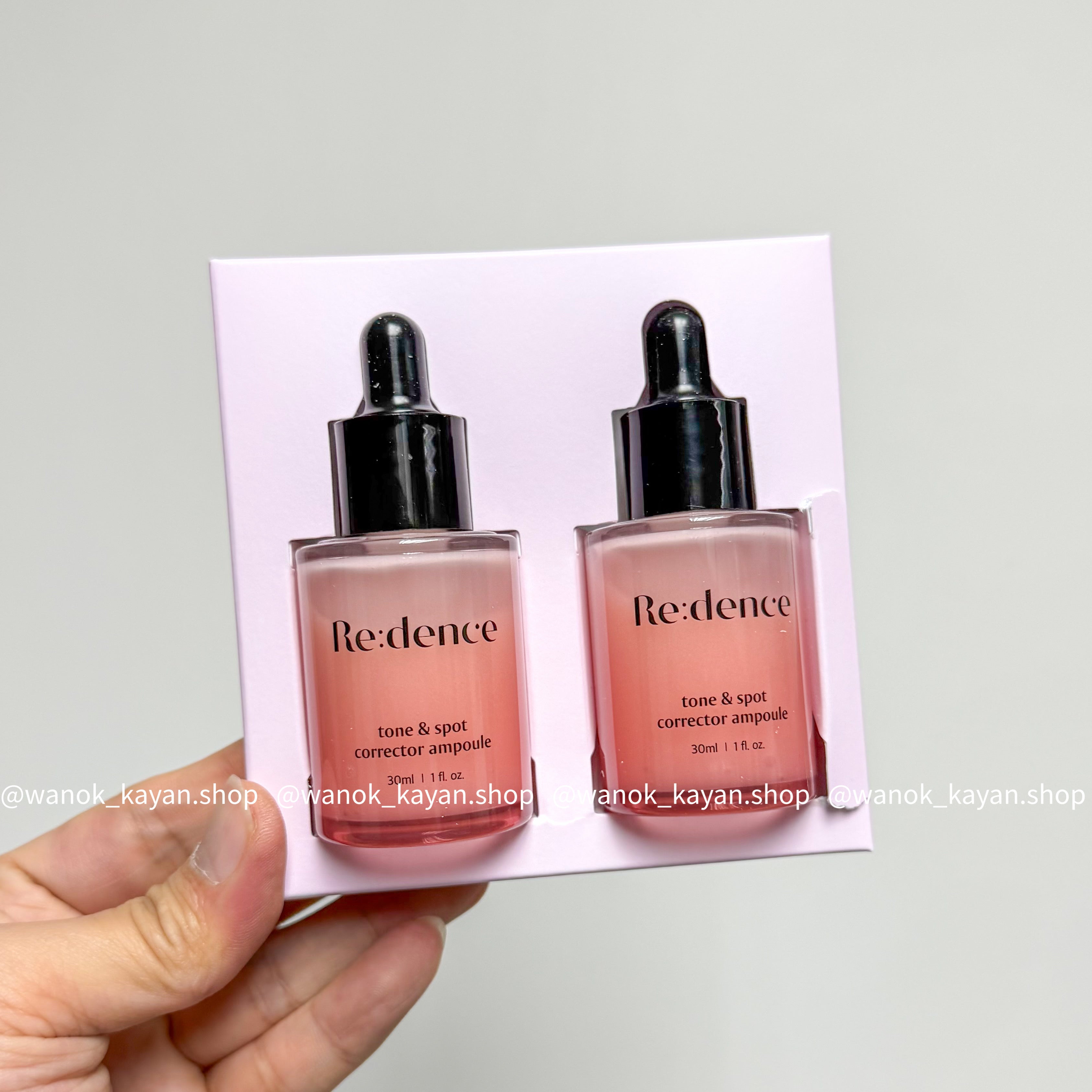 Re:dence 安瓶提亮改善暗沉 打造透明感肌膚30ml tone & spot corrector ampoule