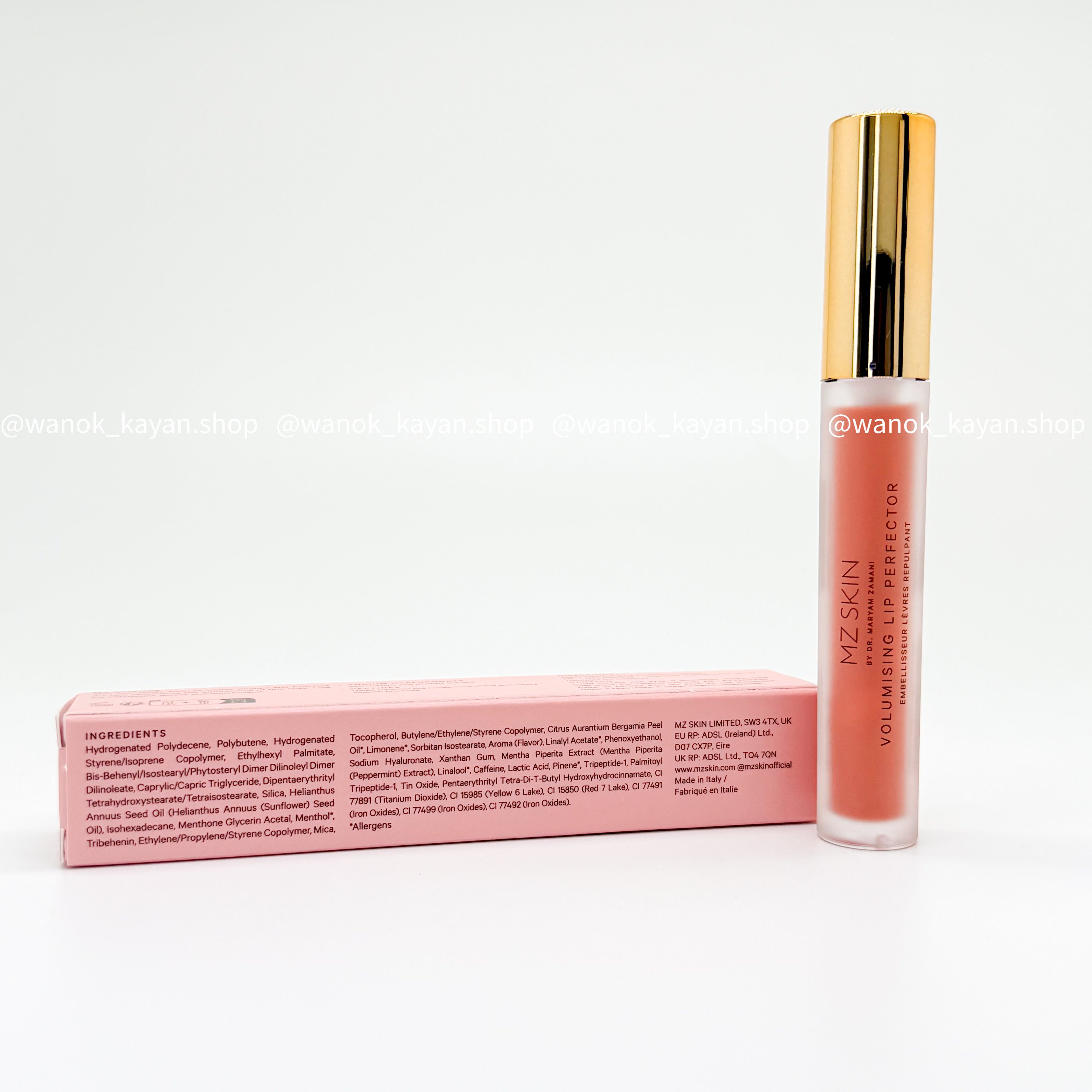 mzskin MZ Skin Volumising Lip Perfector 豐盈潤色唇彩/豐唇精華  mz skin 2%玻尿酸豐滿唇部 3ml