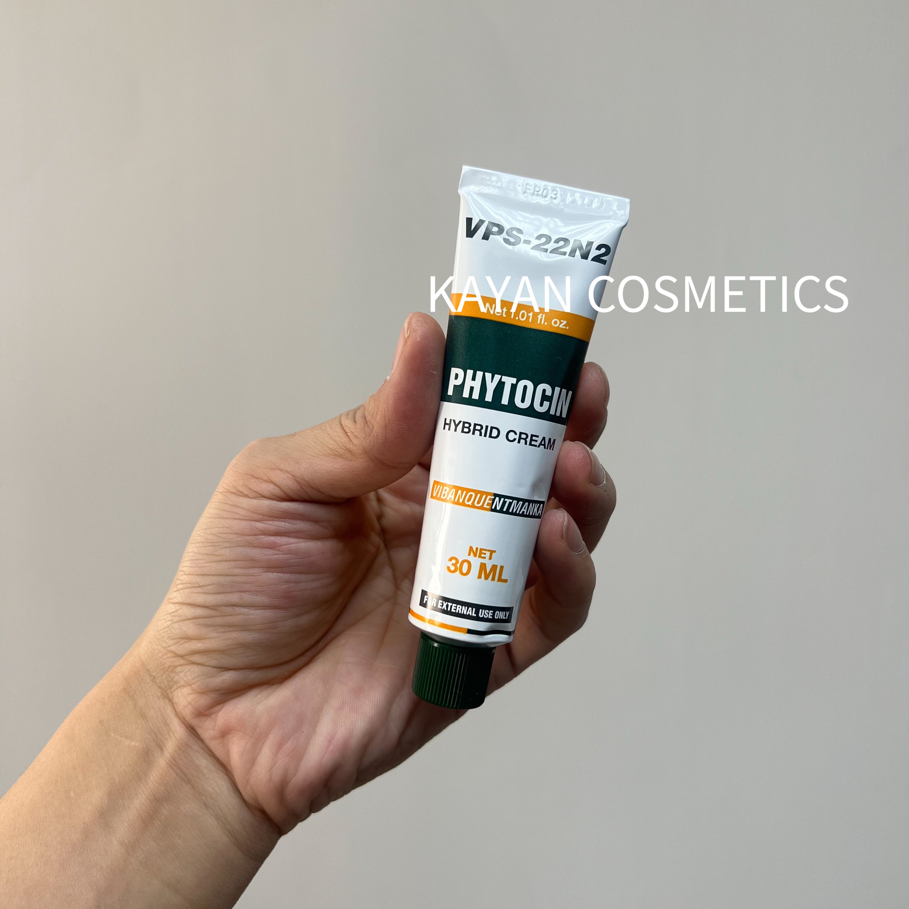 包順豐 韓國院線 PHYTOCIN 再生修復霜 VQM面霜退紅鎮 VPS-22N2 VOM  VQM Phytocin Hybrid Cream 超素顏30ML (凹凸洞救星)