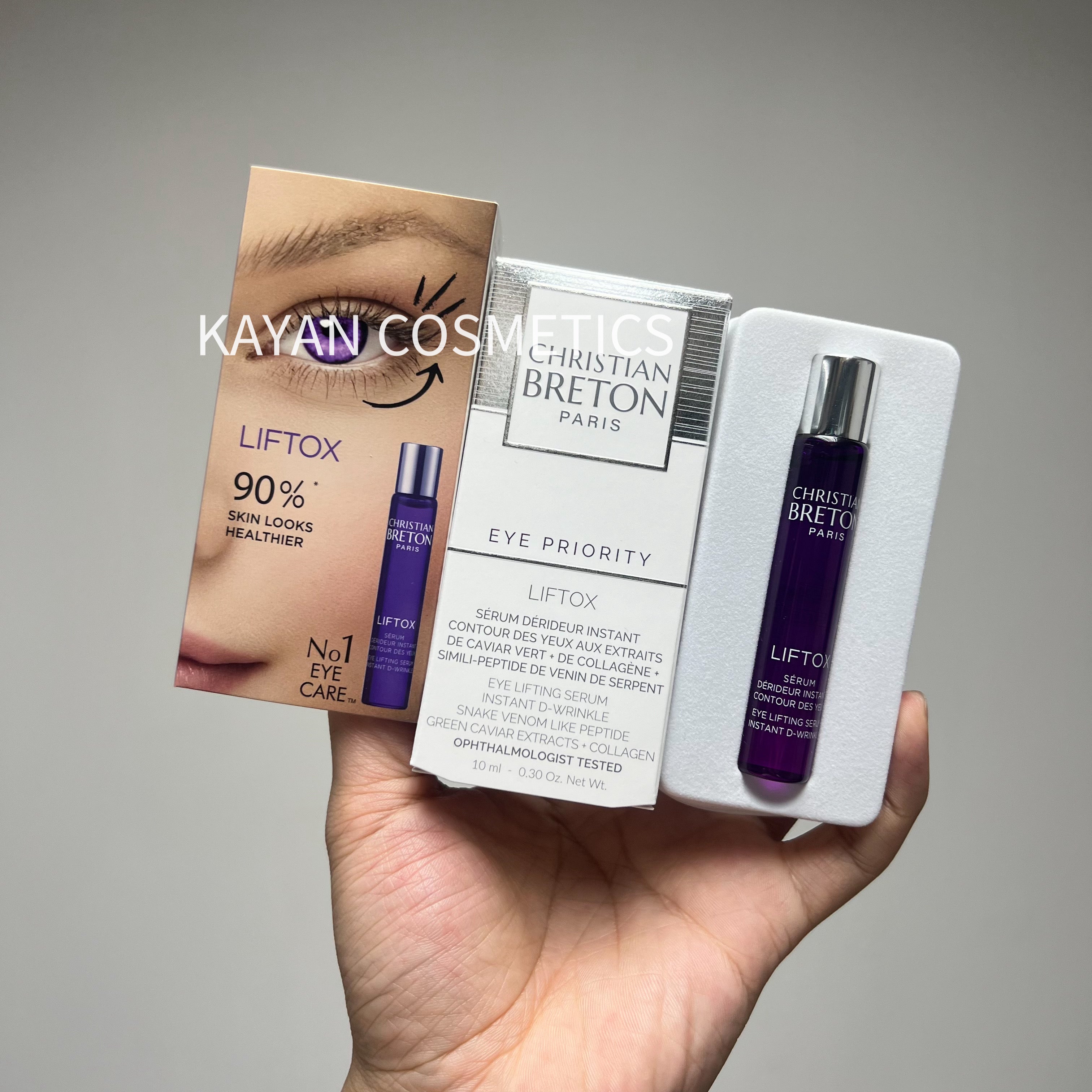 CB christian breton Liftox Serum 類蛇毒眼部滾珠精華 10ml christianbreton