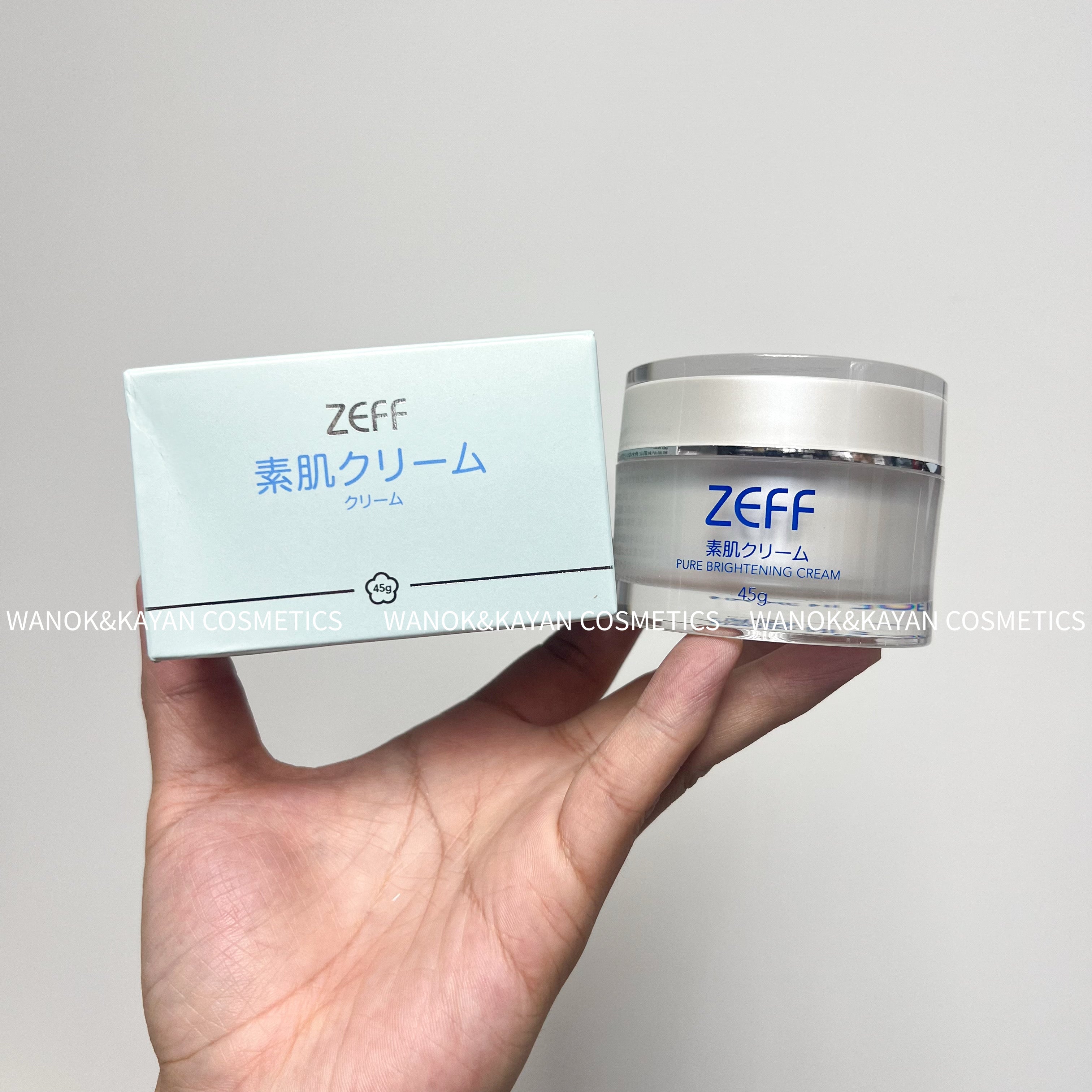 zeff 素顏霜 遮瑕面霜 ZEFF PURE BRIGHTENING CREAM 45g