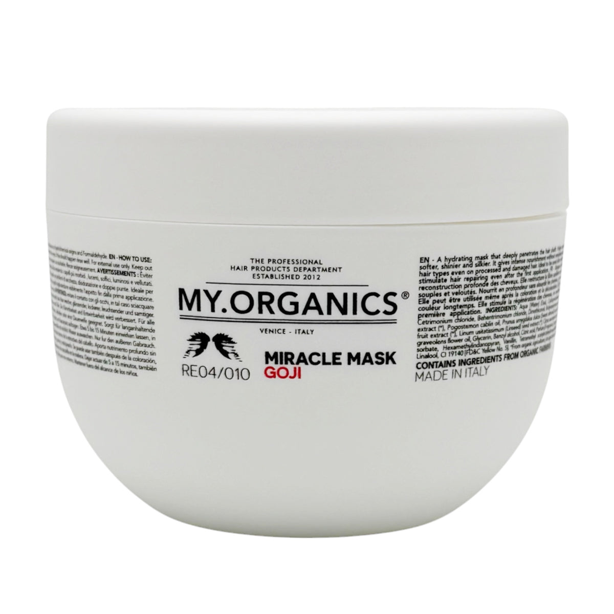 MY.ORGANICS 枸杞奇蹟髮膜 500ml MY.ORGANICS Miracle Mask Goji