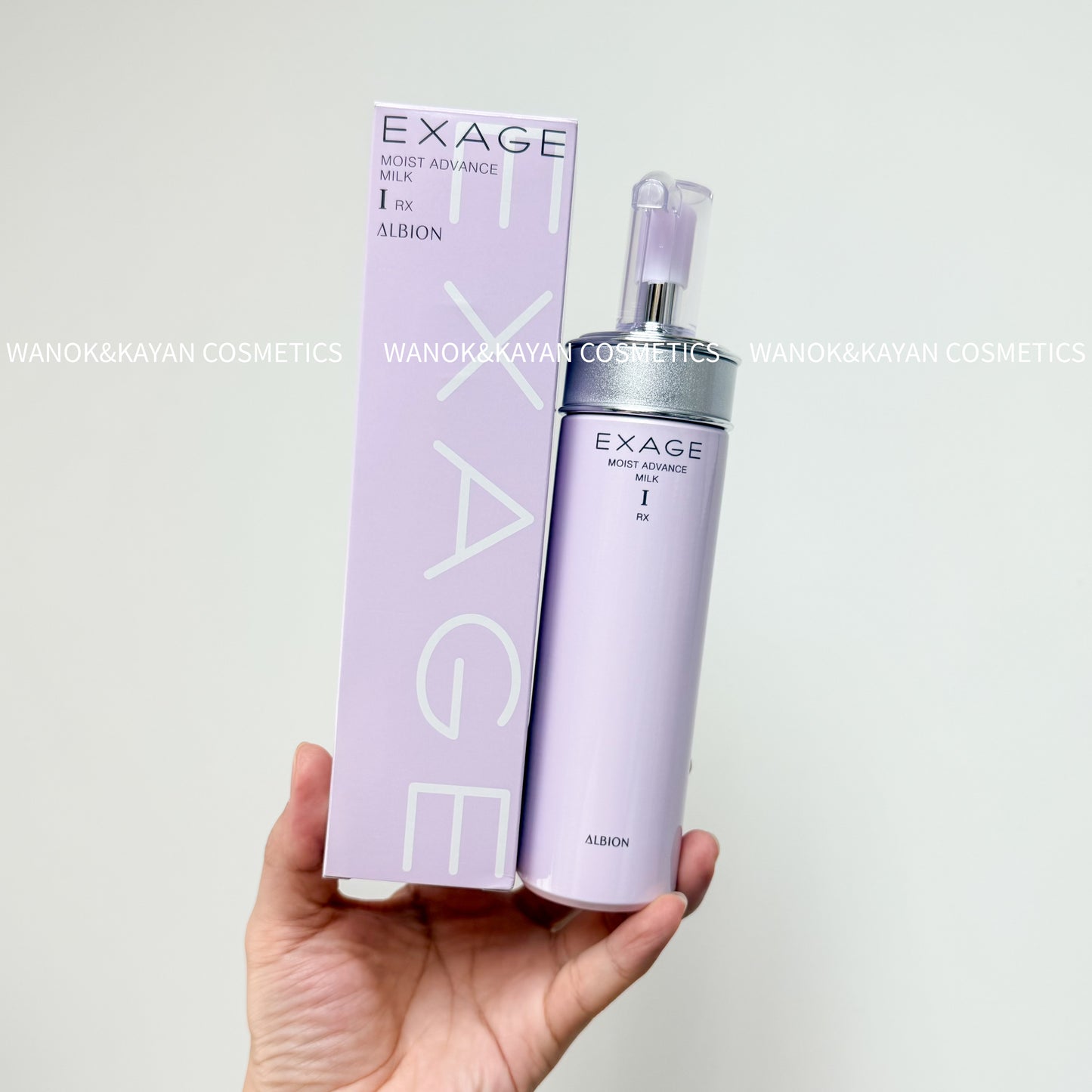 包順豐 日本 albion  EXAGE 清新活潤瑩潤滲透乳液200g保濕型 1號2號3號 MOIST ADVANCE MILK I rx